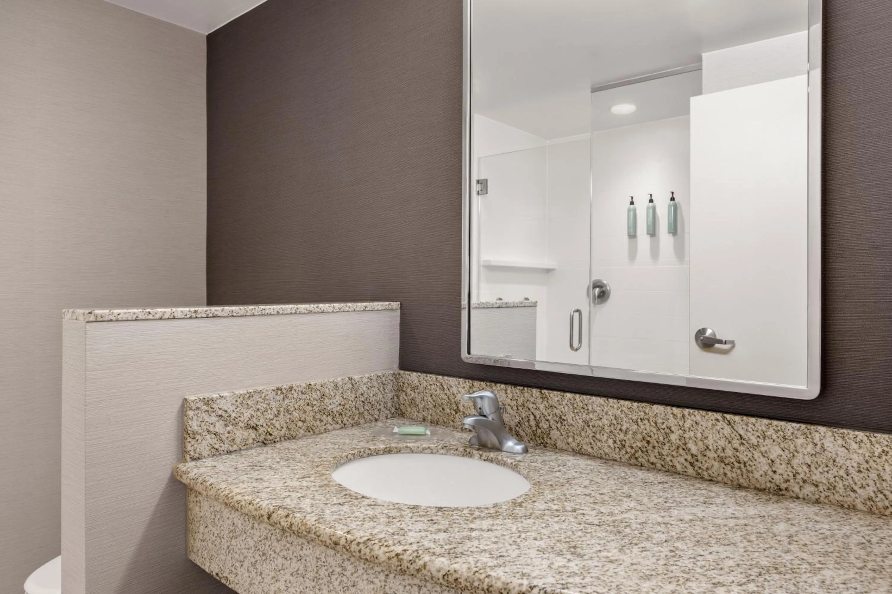 Shower in Courtyard by Marriott Evansville East