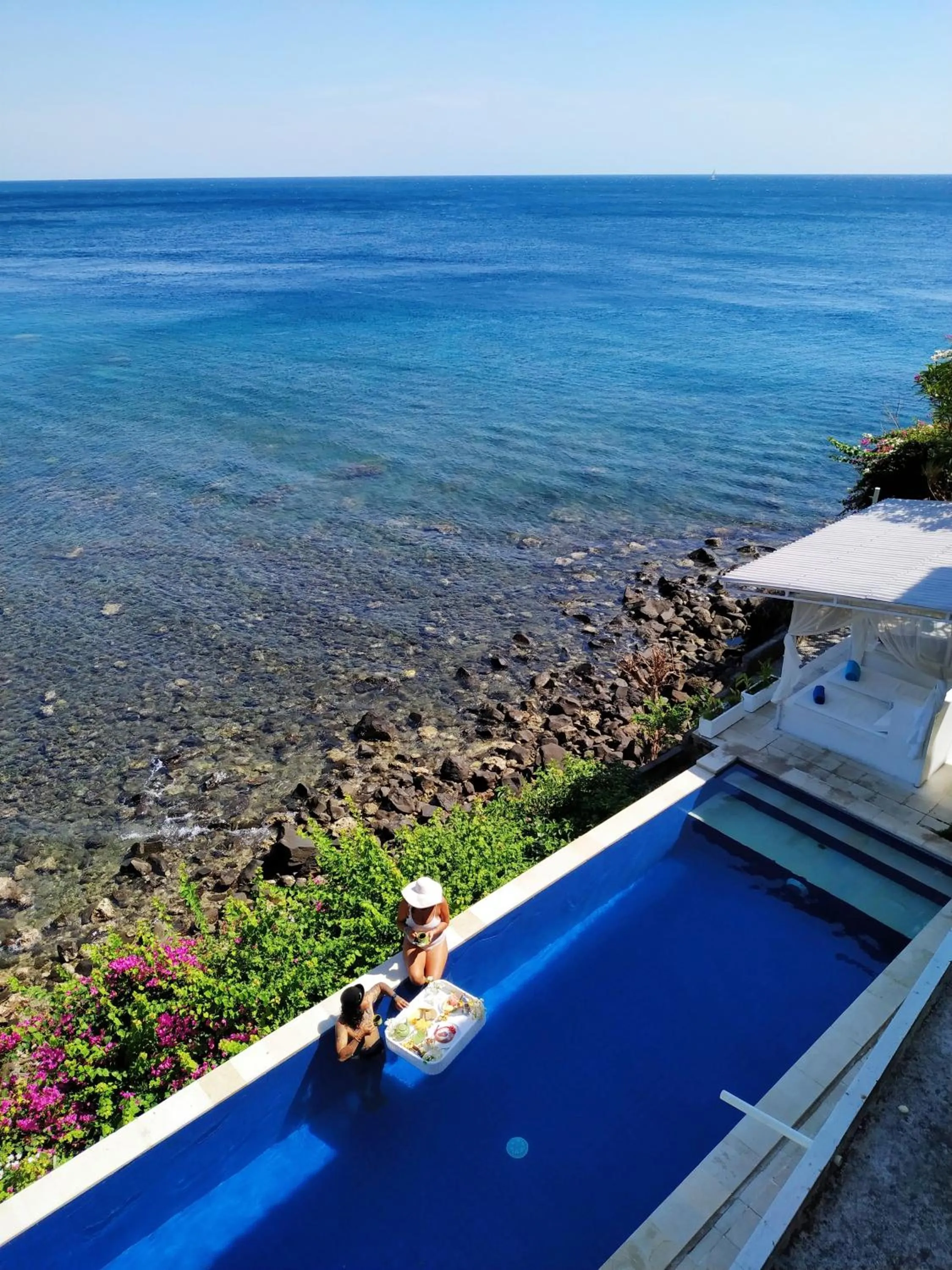 Pool view in Aquaterrace Amed