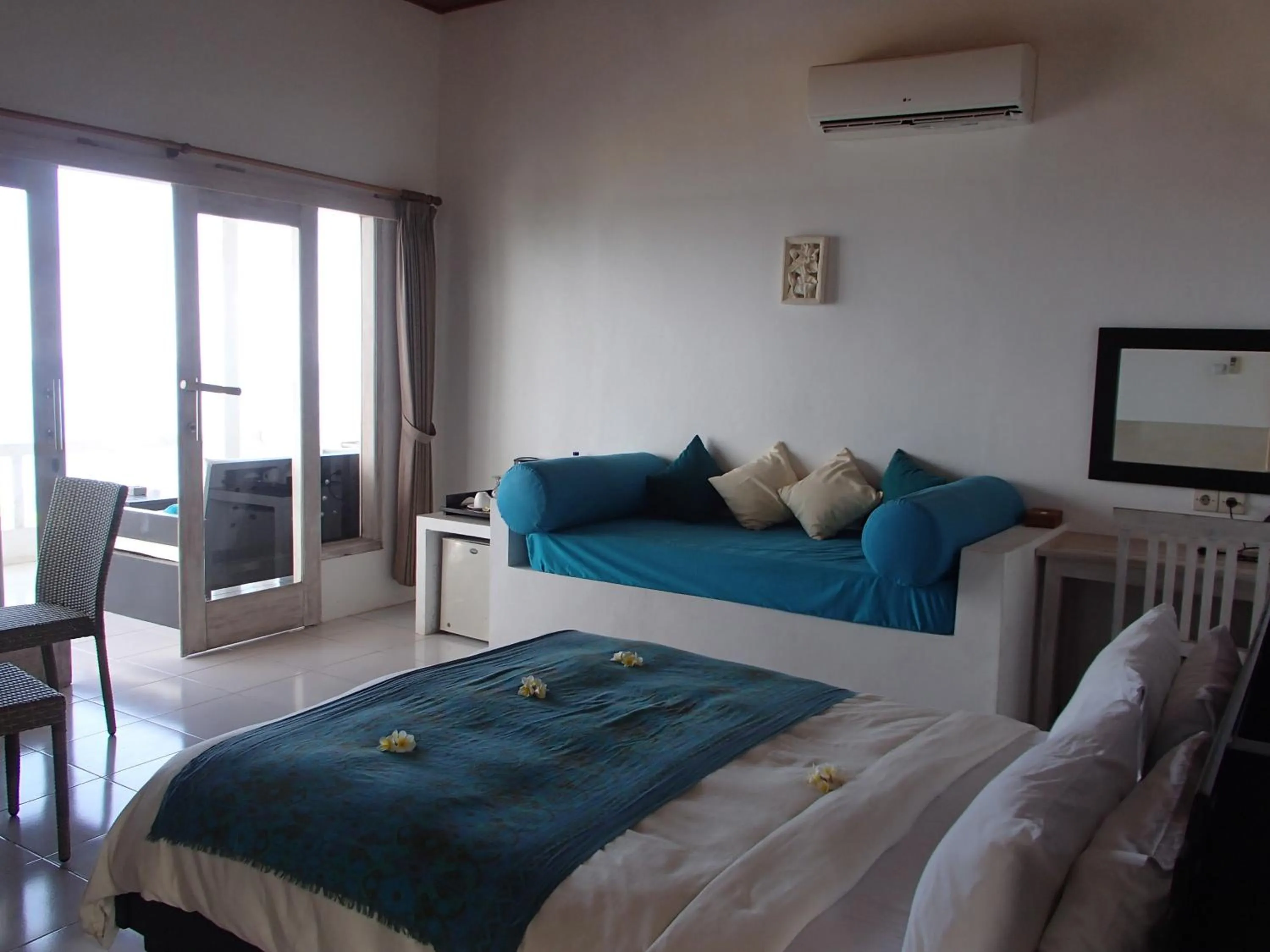 Bed in Aquaterrace Amed