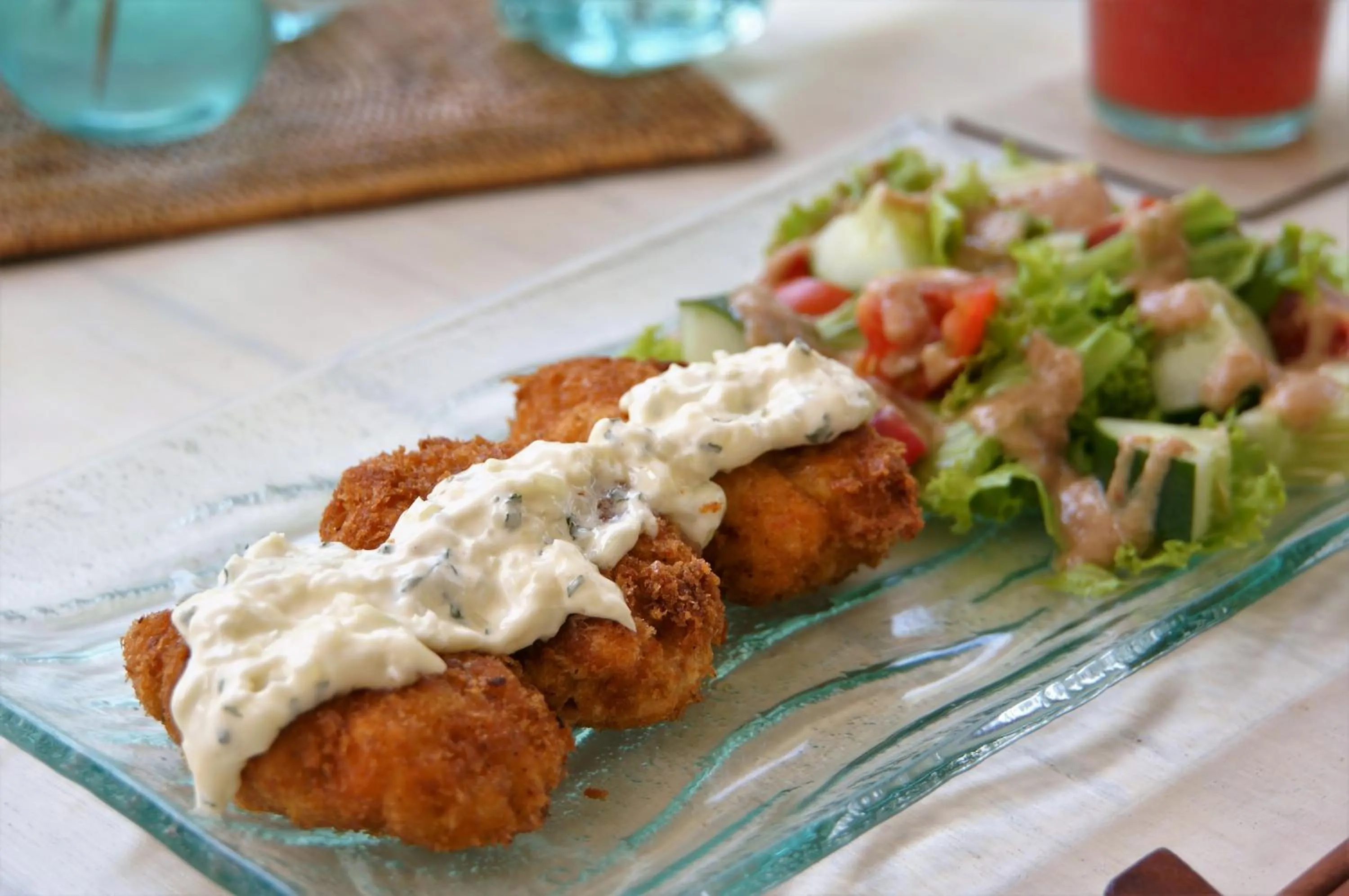 Food close-up in Aquaterrace Amed