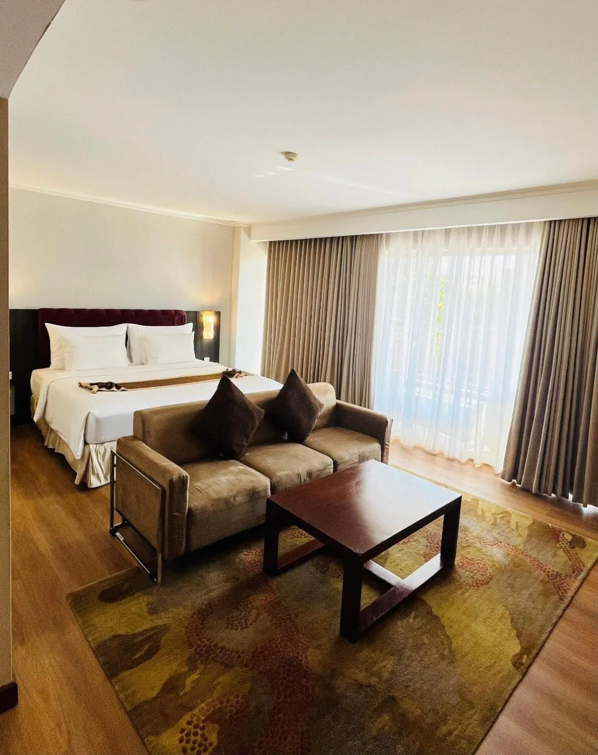 Bed in Vrata Hotel Yogyakarta