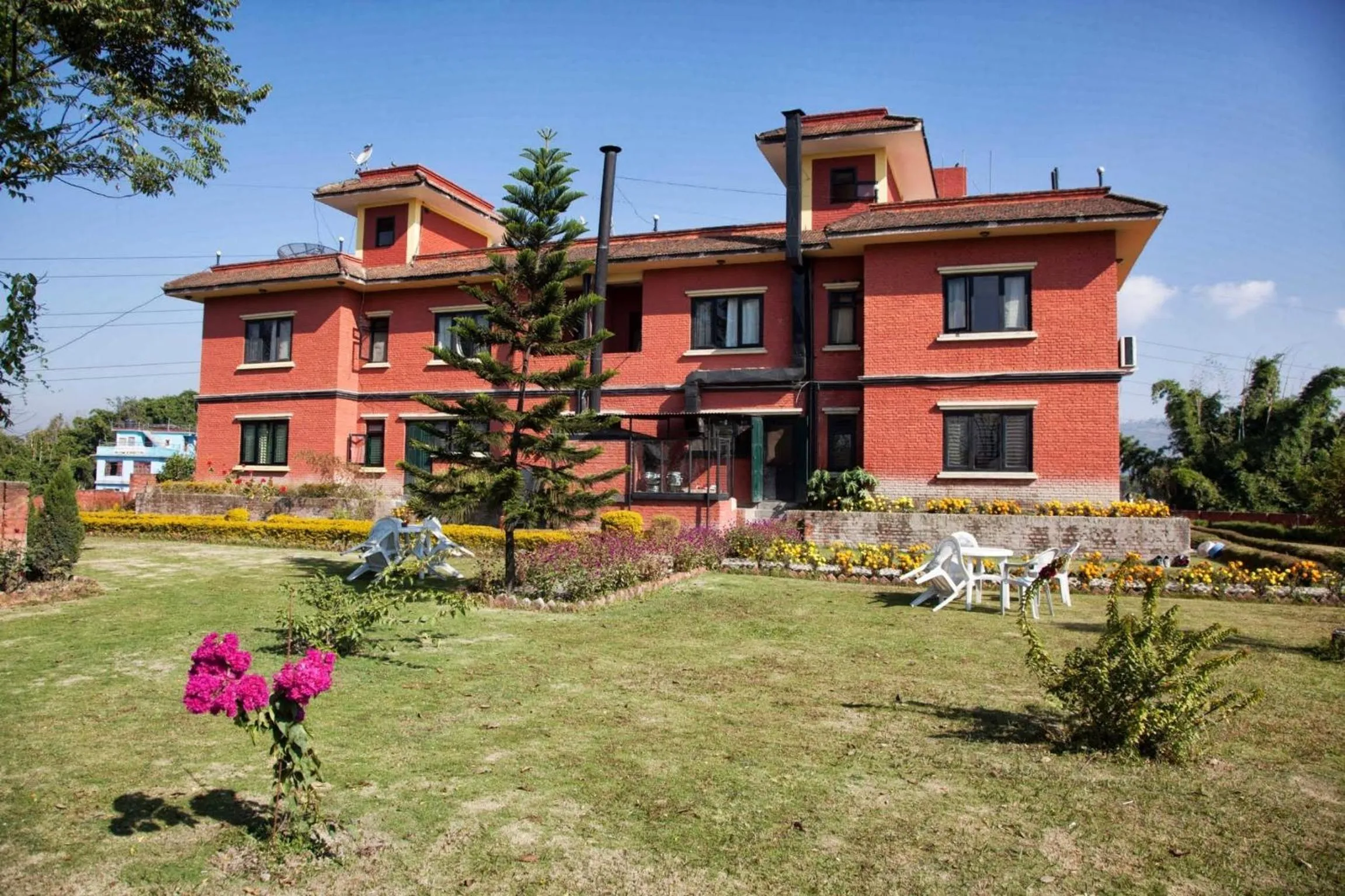 Garden in Planet Bhaktapur Hotel