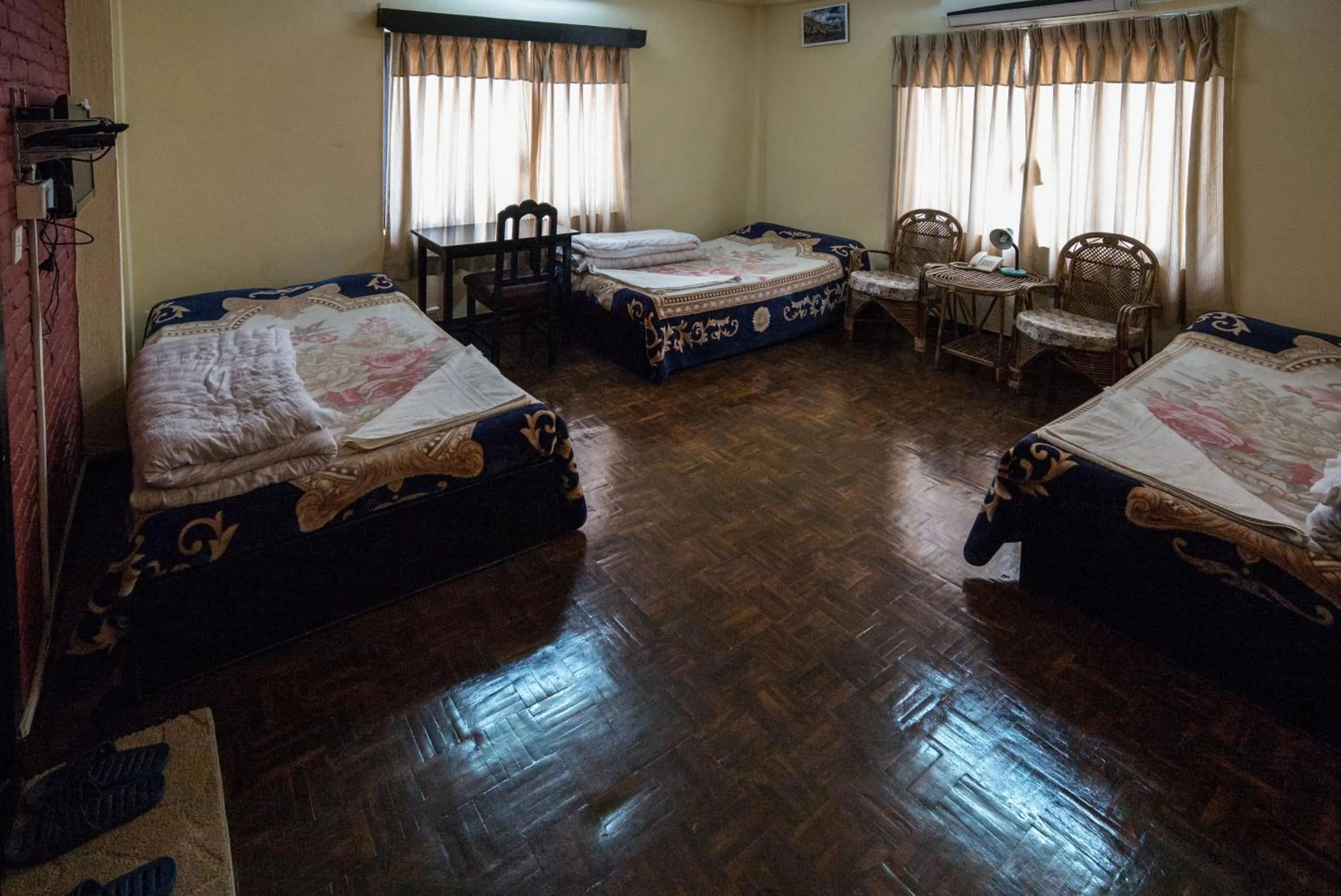 Photo of the whole room, Bed in Planet Bhaktapur Hotel