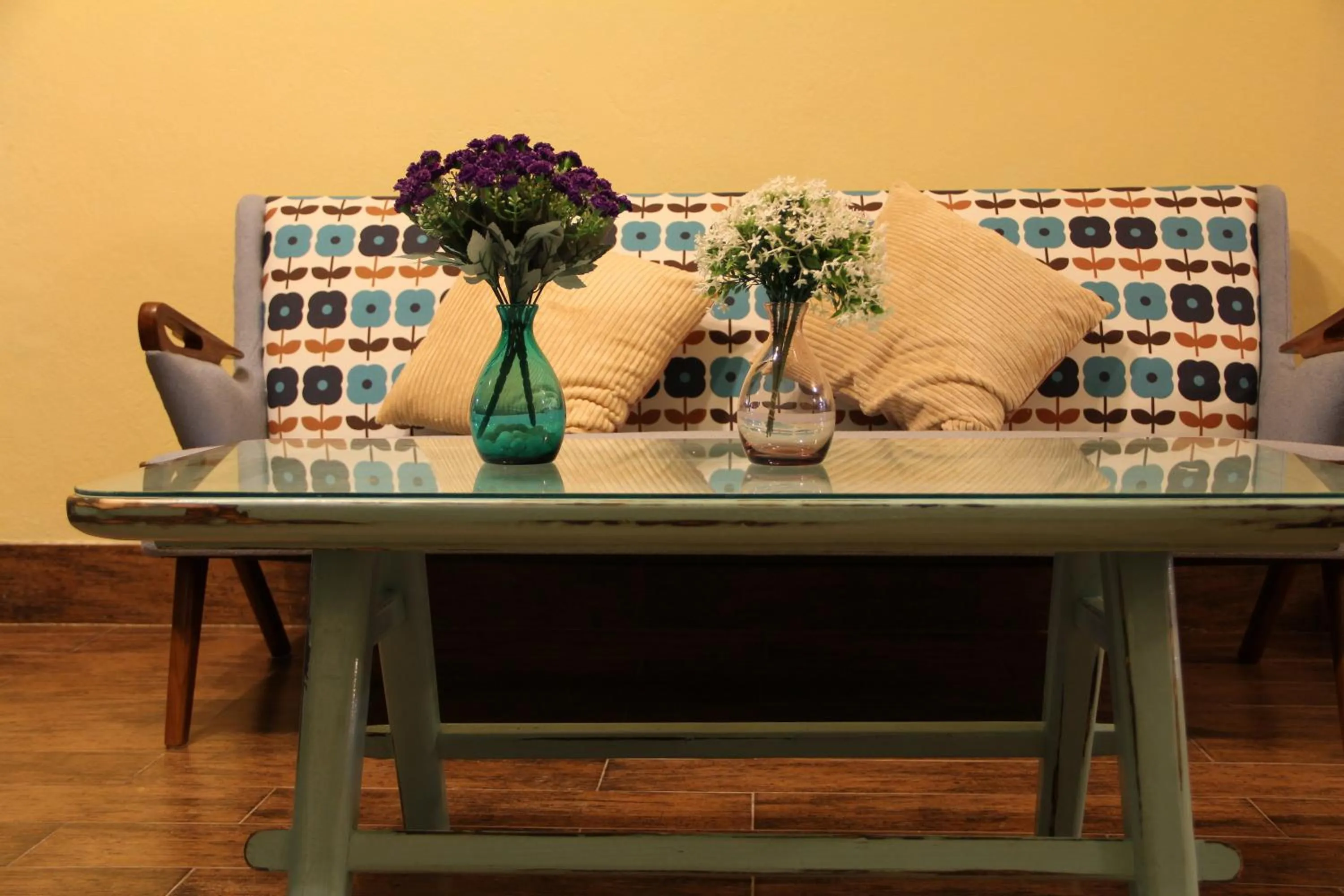 Decorative detail in Chan Cha La 99 Hostel