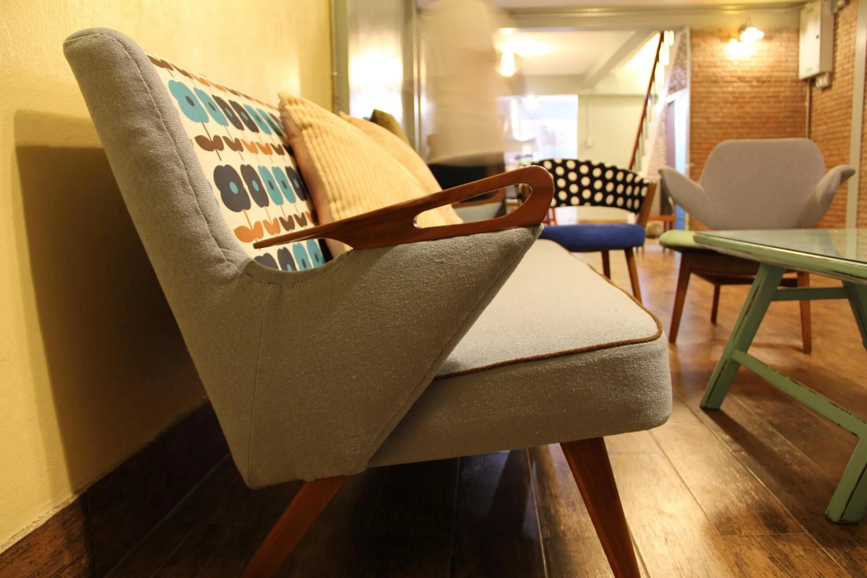 Decorative detail in Chan Cha La 99 Hostel