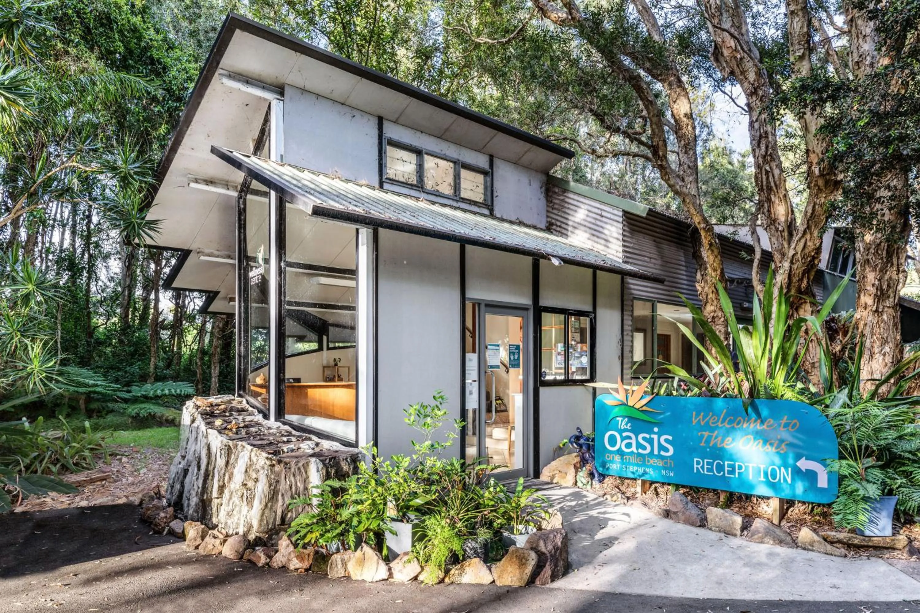 Property building in The Oasis at One Mile Beach