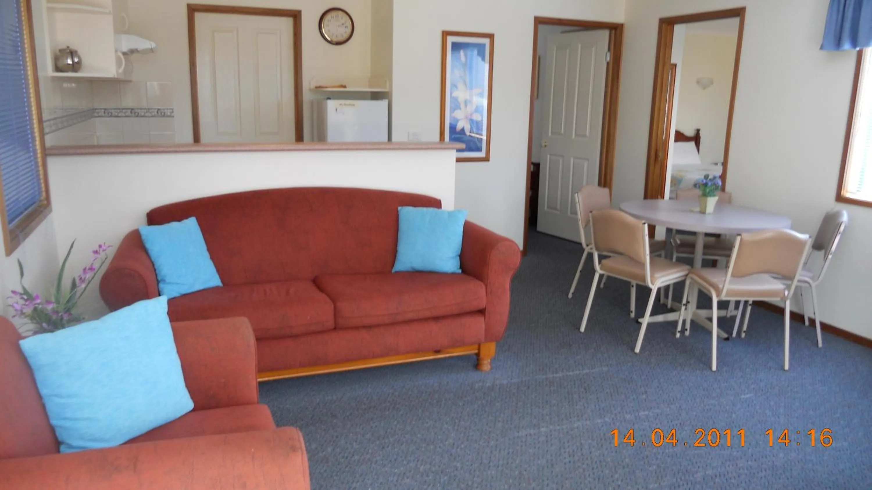 Living room in Summers Rest Units