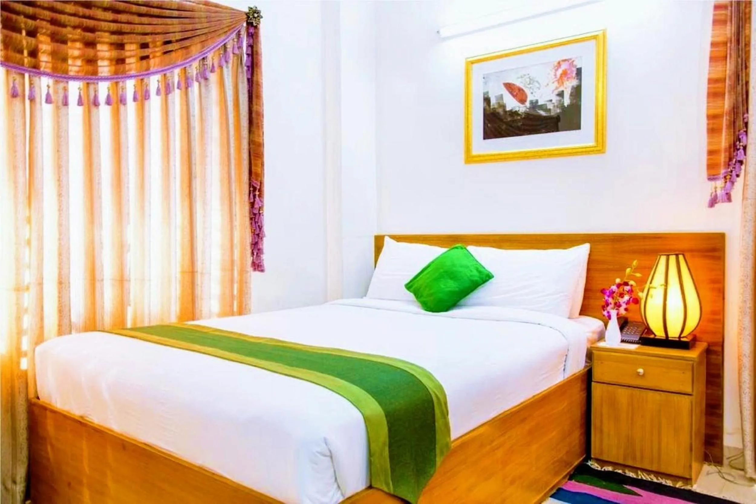 Bedroom in Dhaka Golden Inn - Banani'Lakeside