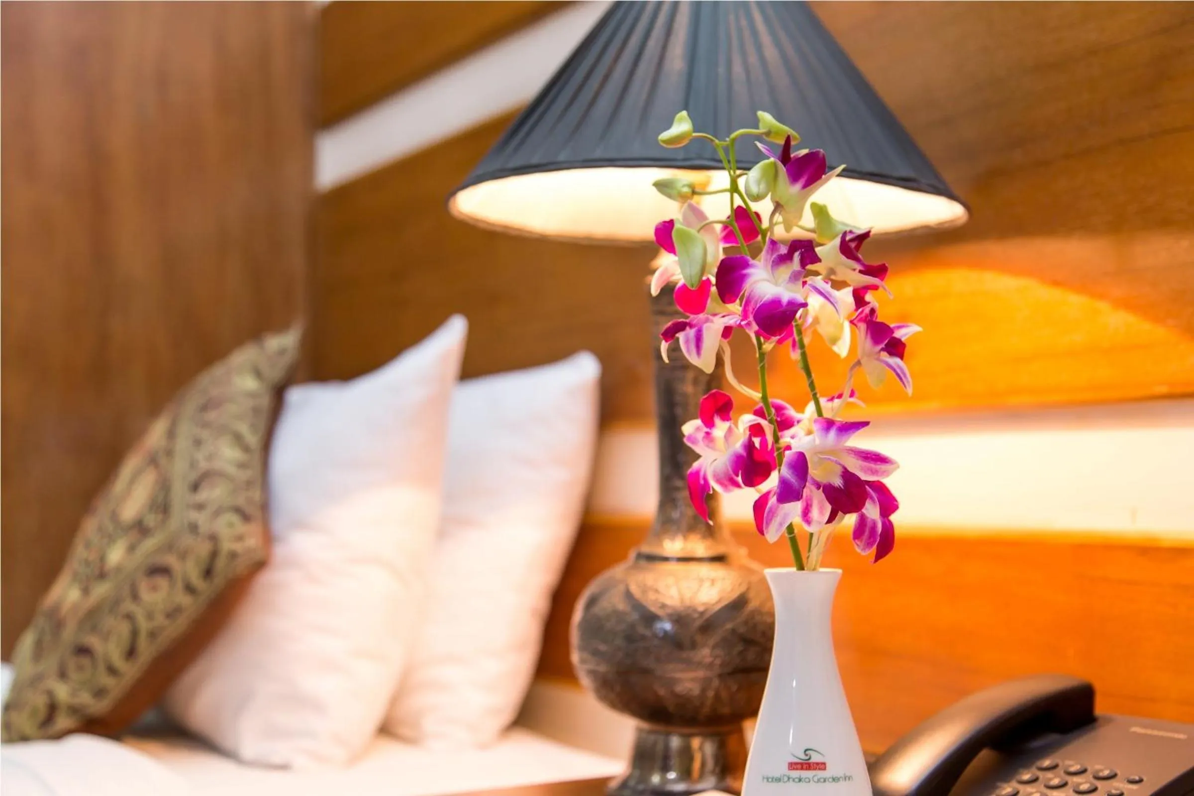 Decorative detail in Dhaka Golden Inn - Banani'Lakeside