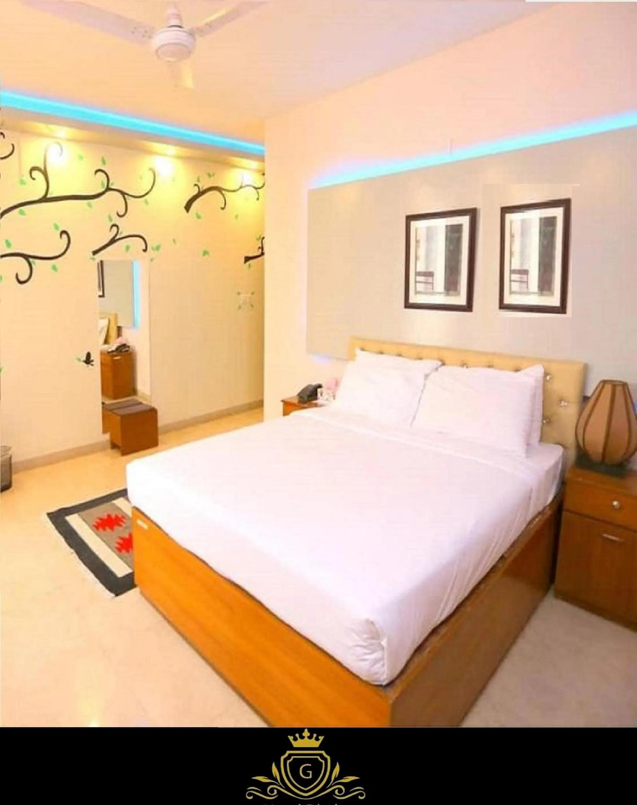 Bedroom in Dhaka Golden Inn - Banani'Lakeside