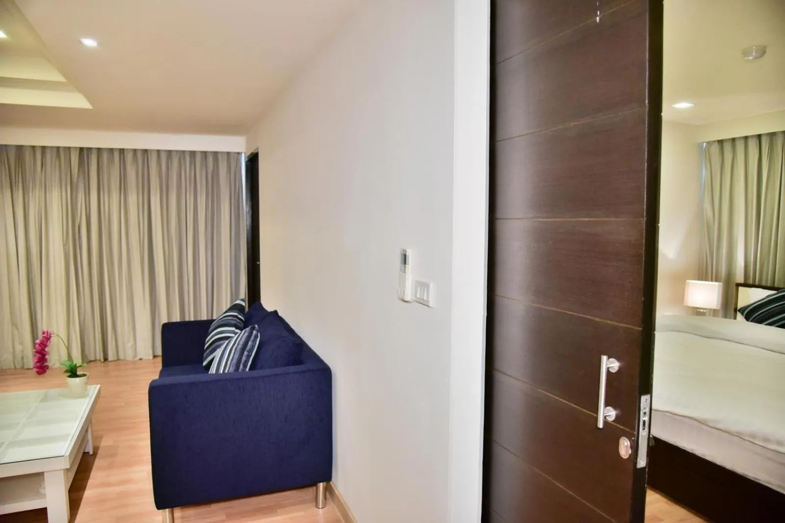 Bed in The Kaze 34 Hotel and Serviced Residence