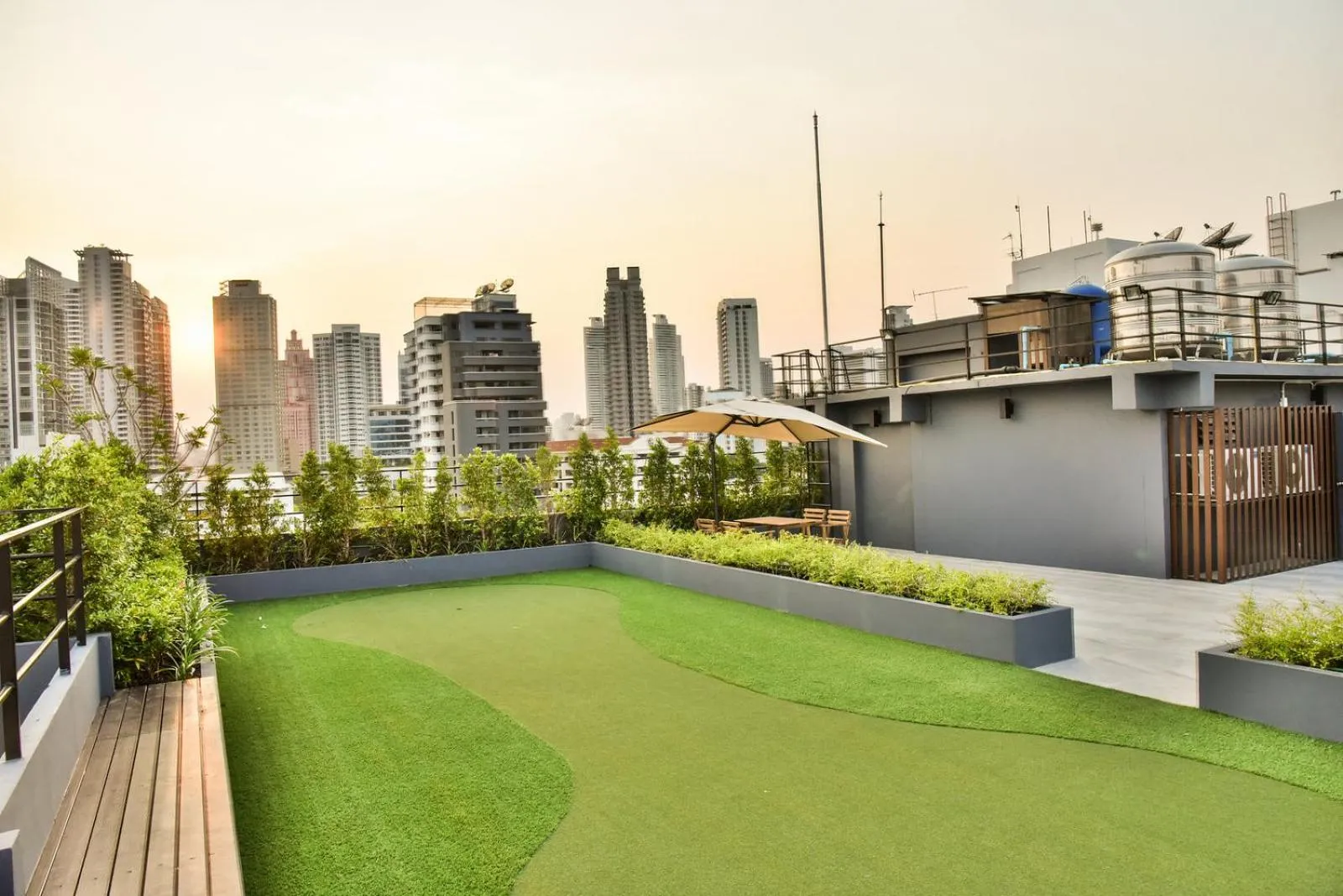 Garden in The Kaze 34 Hotel and Serviced Residence