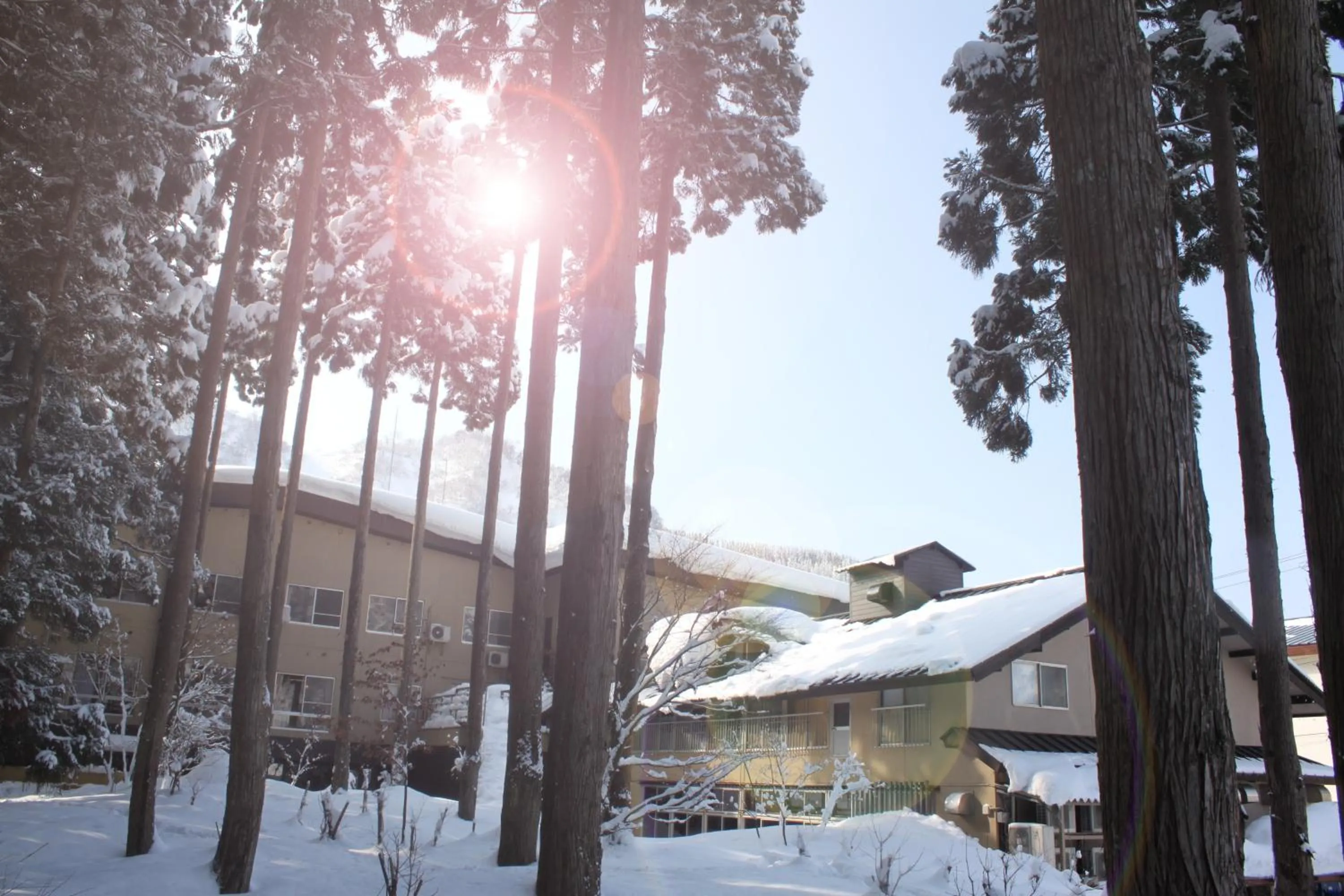 Property building in Ichirino Kogen Hotel Roan