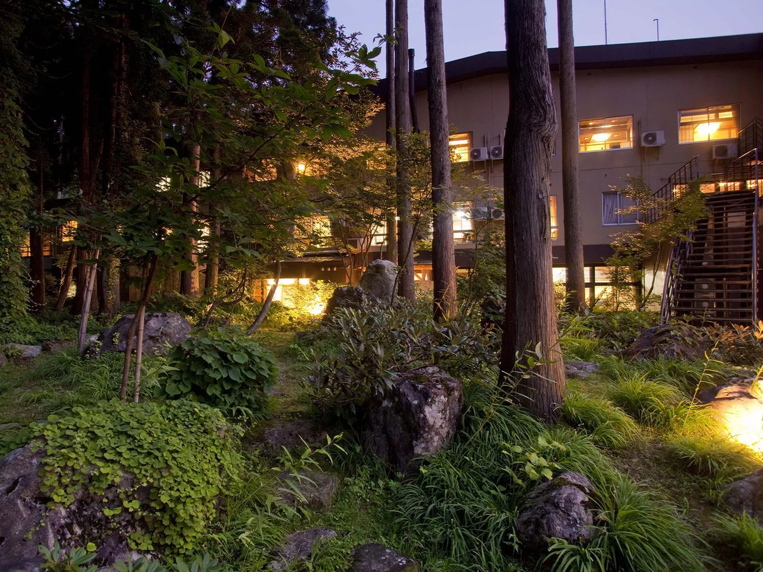 Facade/entrance in Ichirino Kogen Hotel Roan
