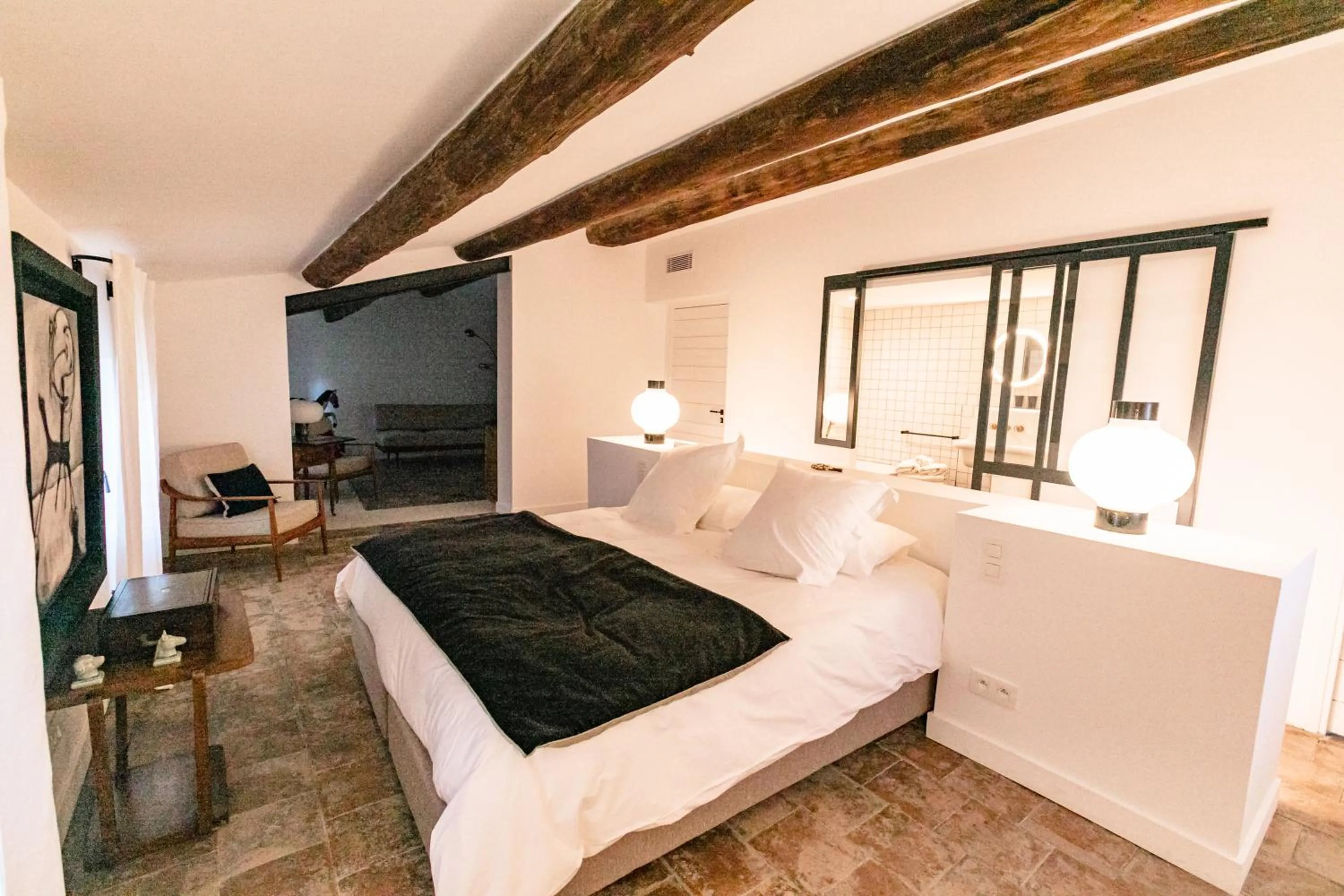 Bedroom in Gabrielle Jeanne