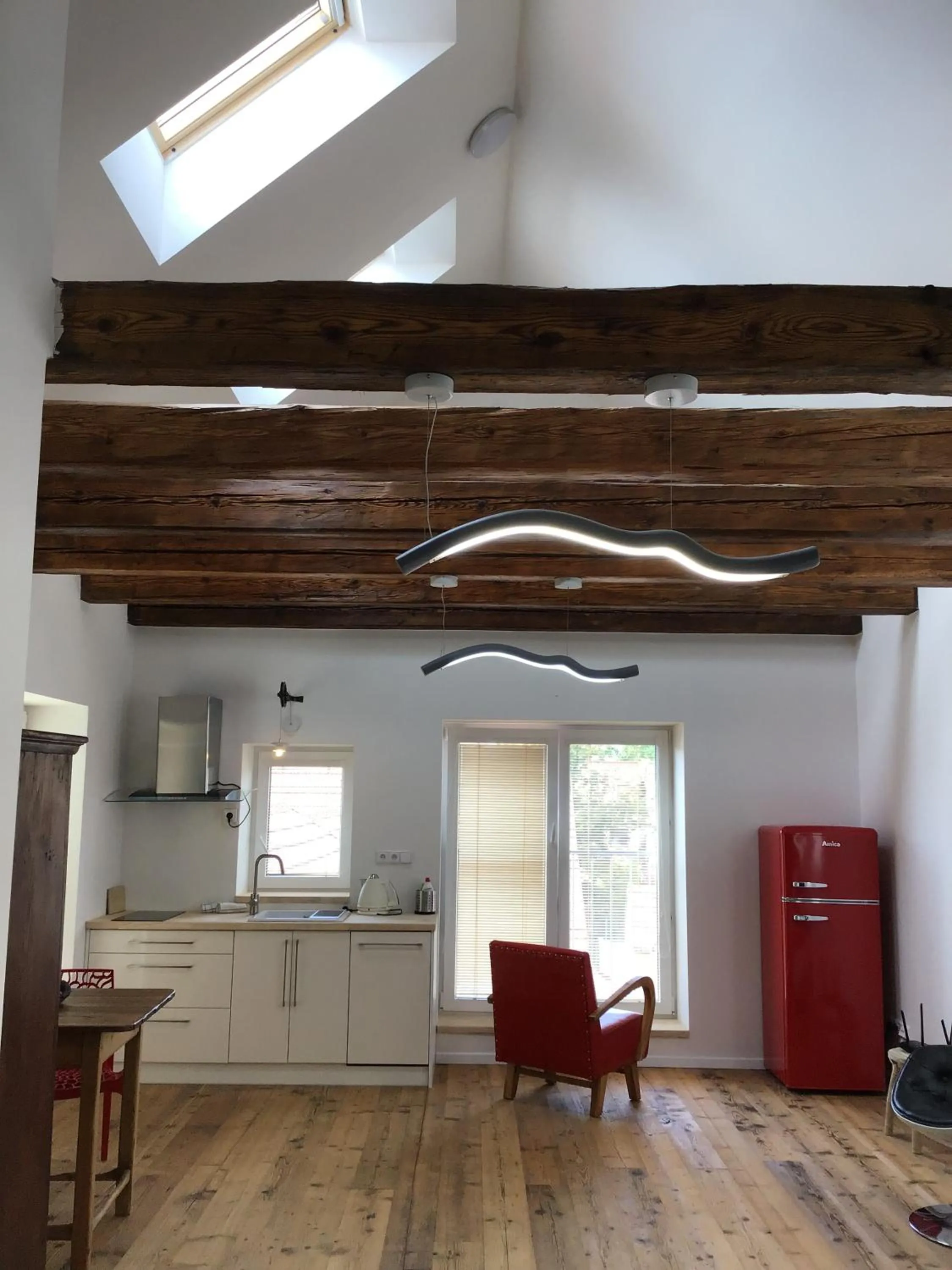 Kitchen or kitchenette in Apartmány Sebastian