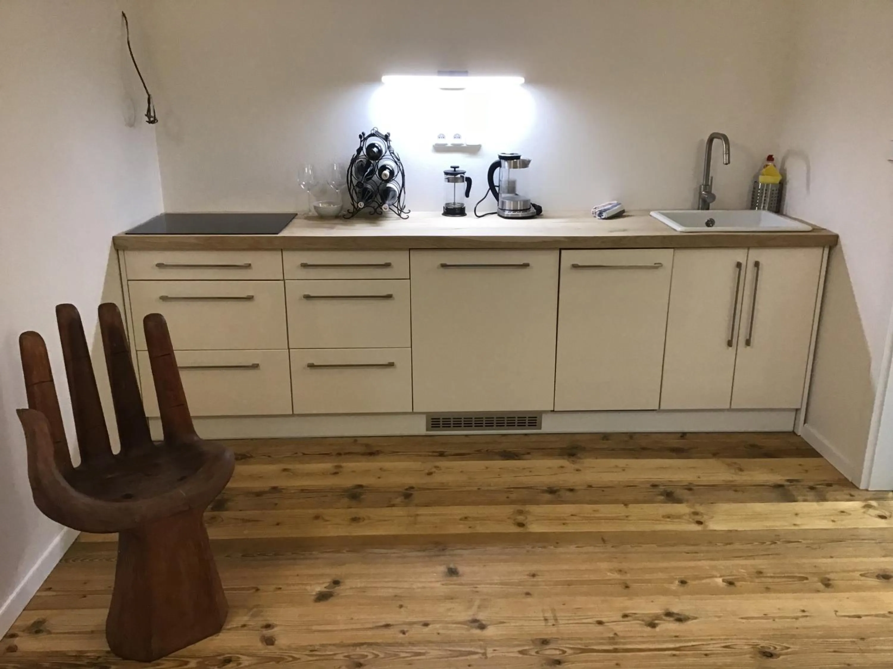 Kitchen or kitchenette in Apartmány Sebastian