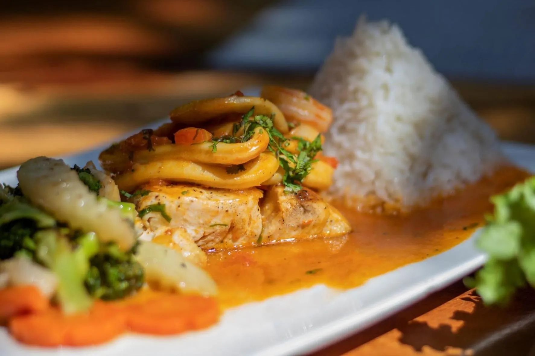 Restaurant/places to eat in Cafe Playa Negra Hotel