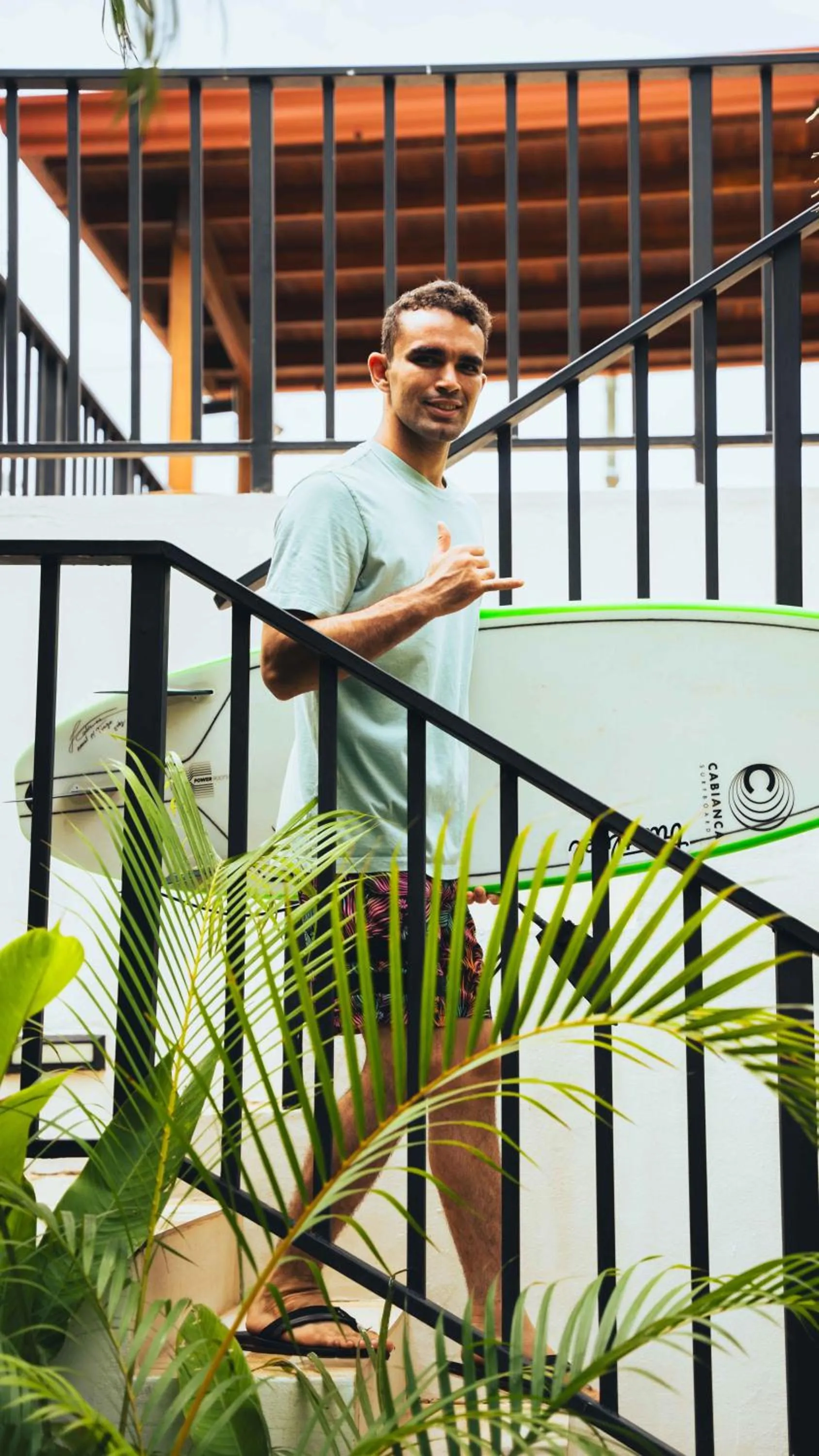 Property building in Cafe Playa Negra Hotel