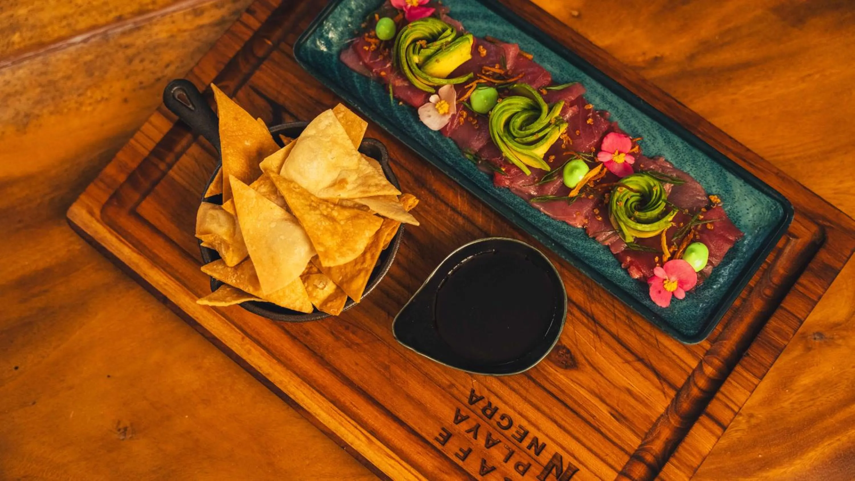 Lunch in Cafe Playa Negra Hotel