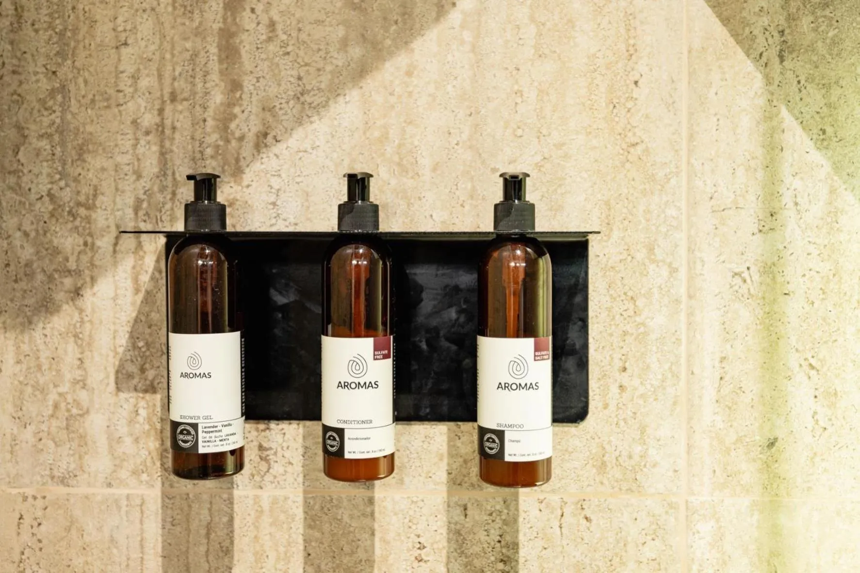 Shower in Cafe Playa Negra Hotel