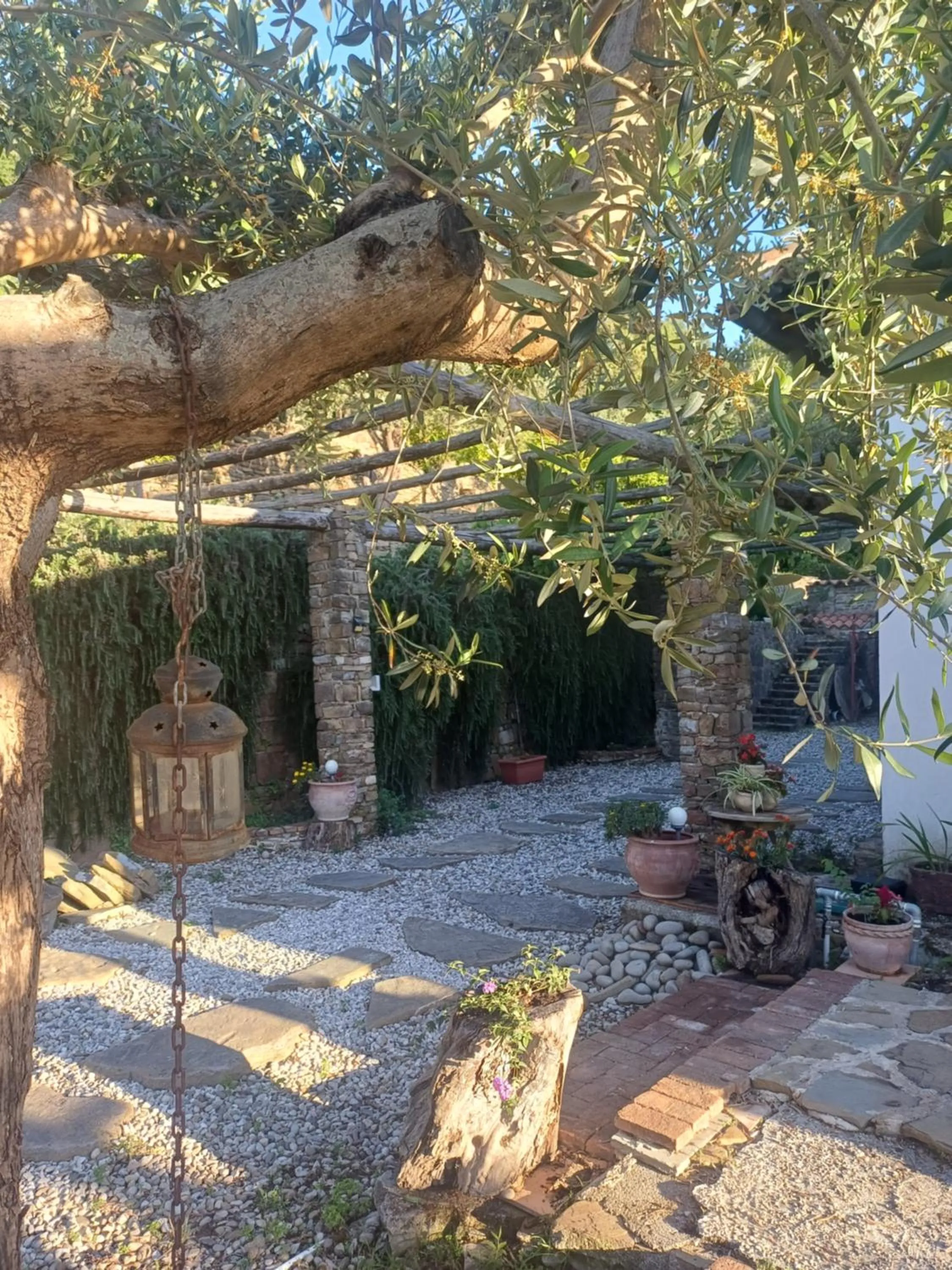Inner courtyard view in Dimora Acqua del Fico