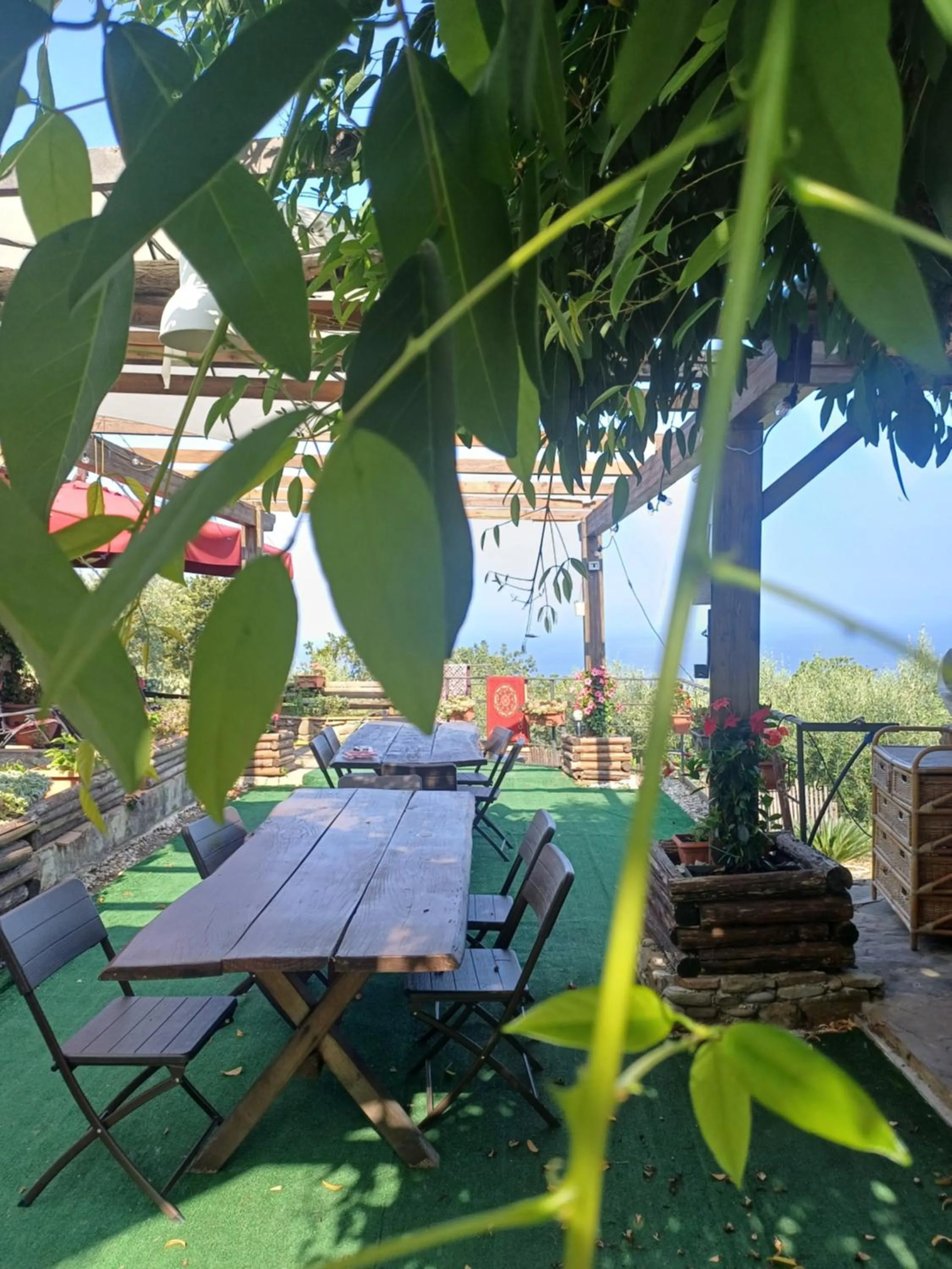 Patio in Dimora Acqua del Fico