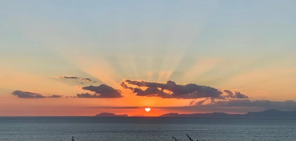 Sunset in Dimora Acqua del Fico
