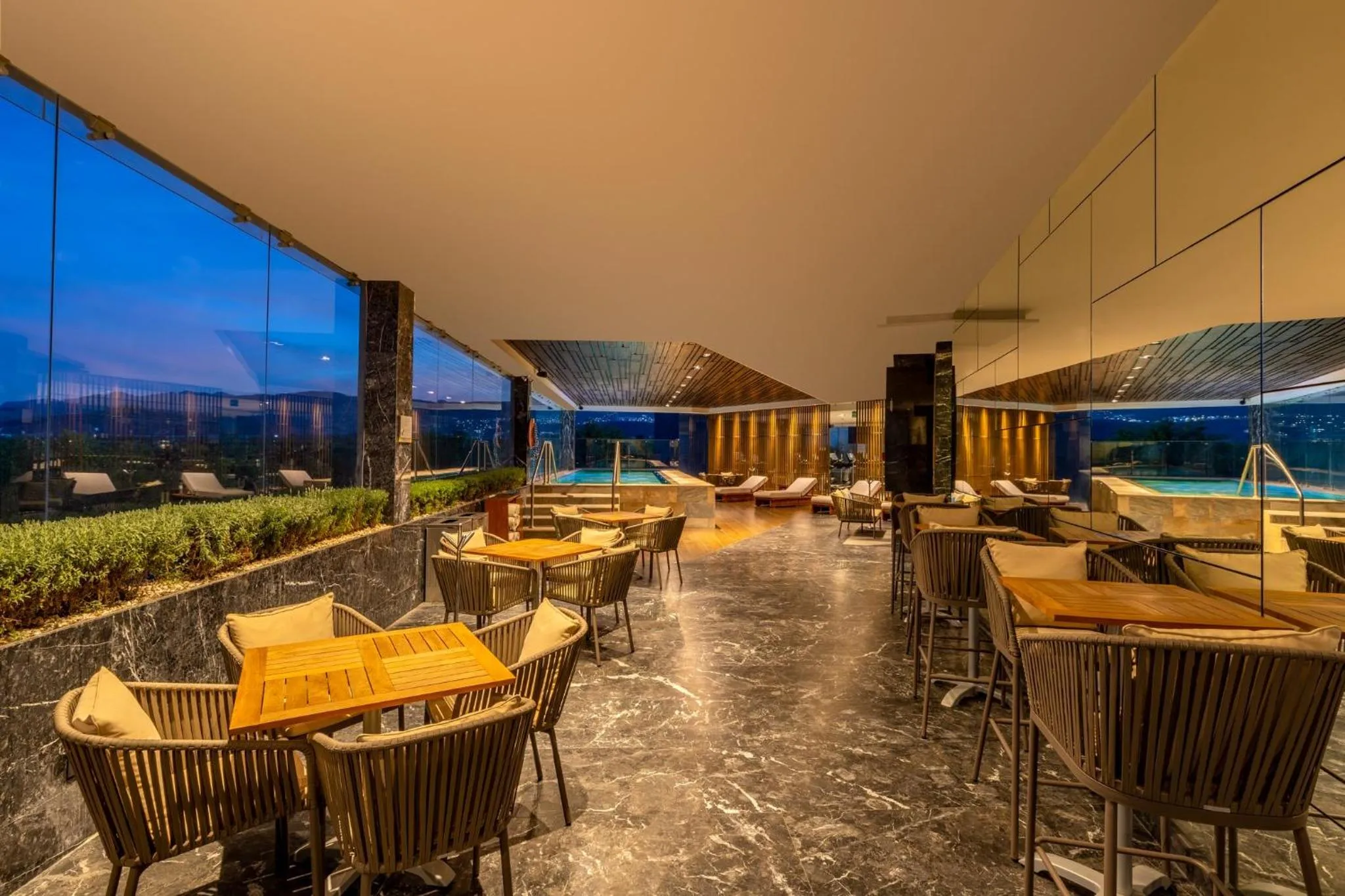 Swimming pool in Fiesta Americana San Luis Potosi