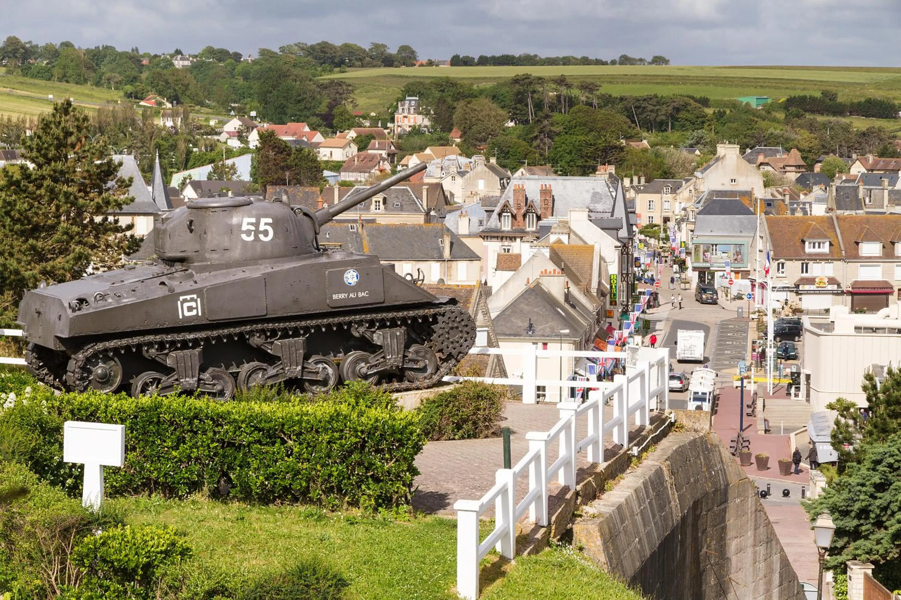 Nearby landmark in Les Villas d'Arromanches, Teritoria