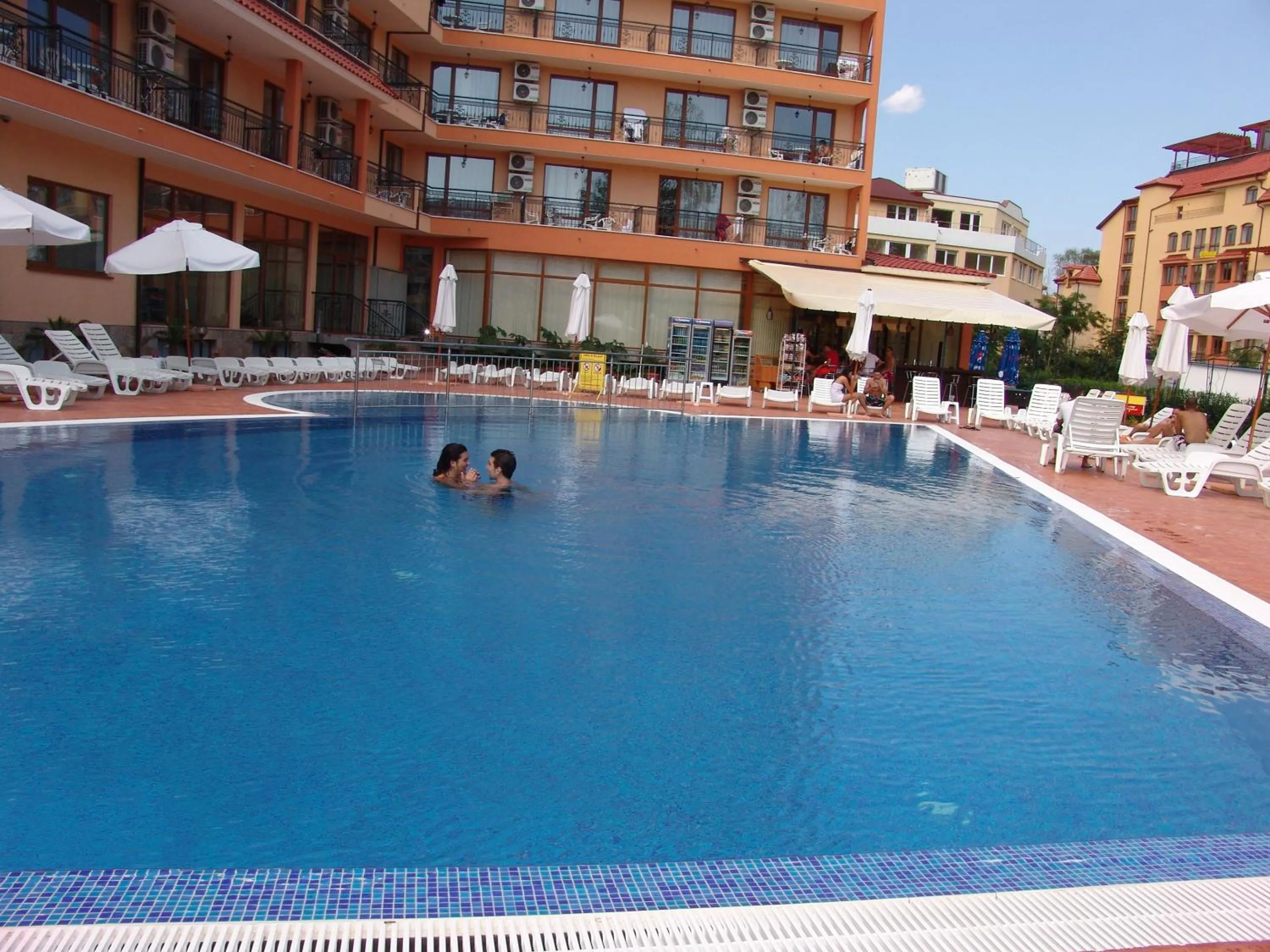 Swimming pool in Apart Hotel Happy