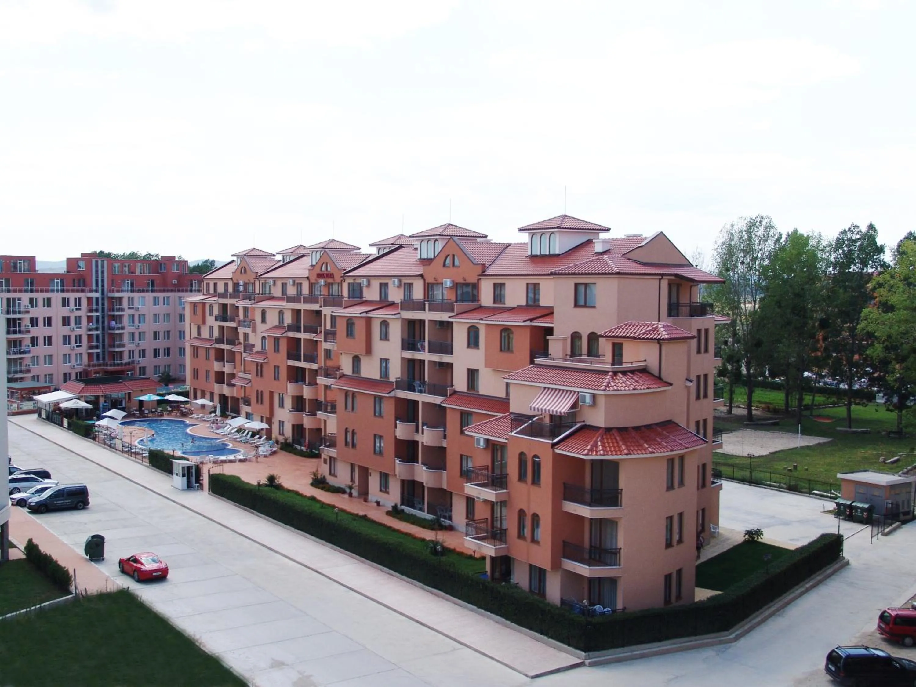 Bird's eye view in Apart Hotel Kasandra