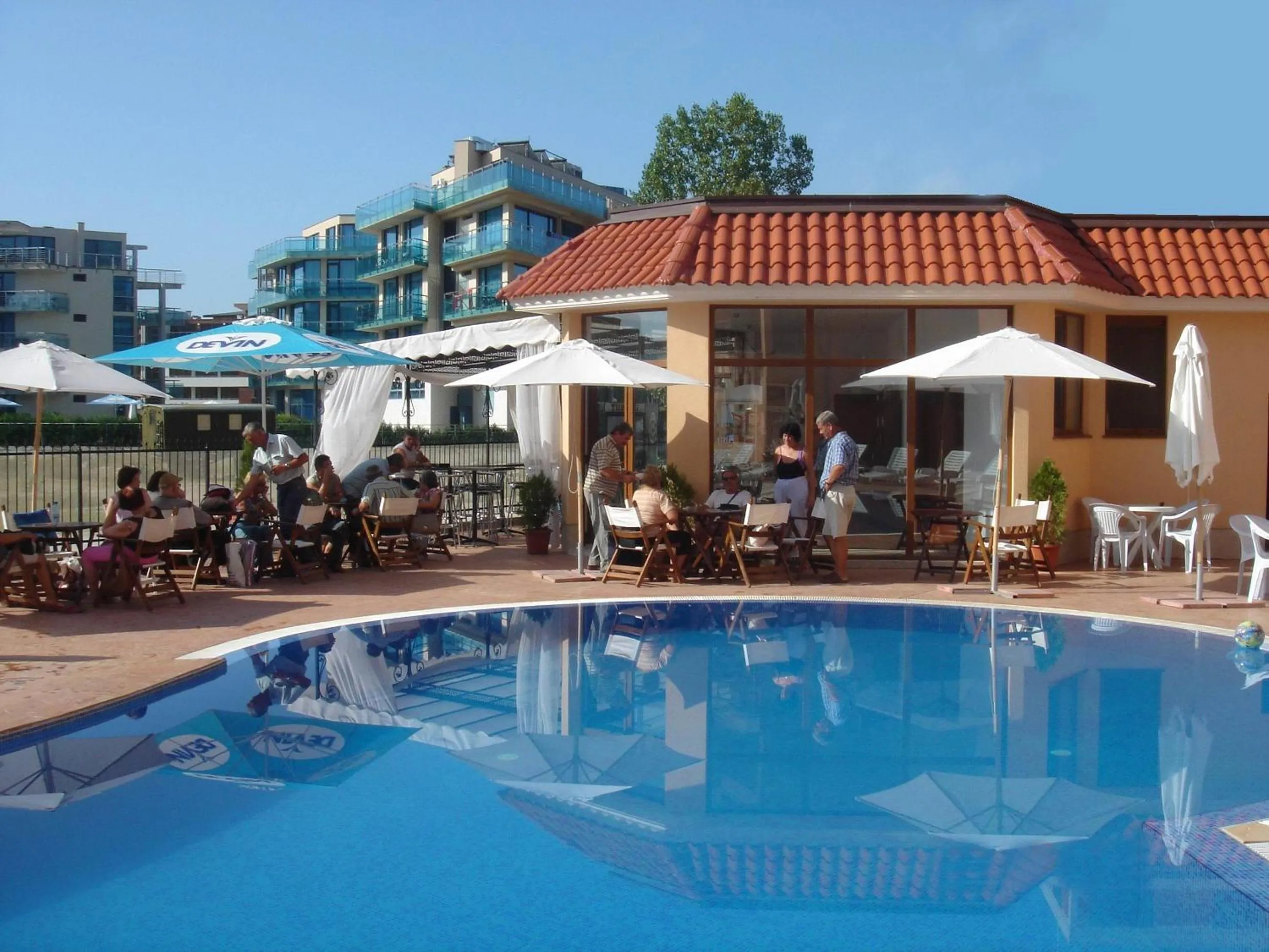 Swimming pool in Apart Hotel Kasandra