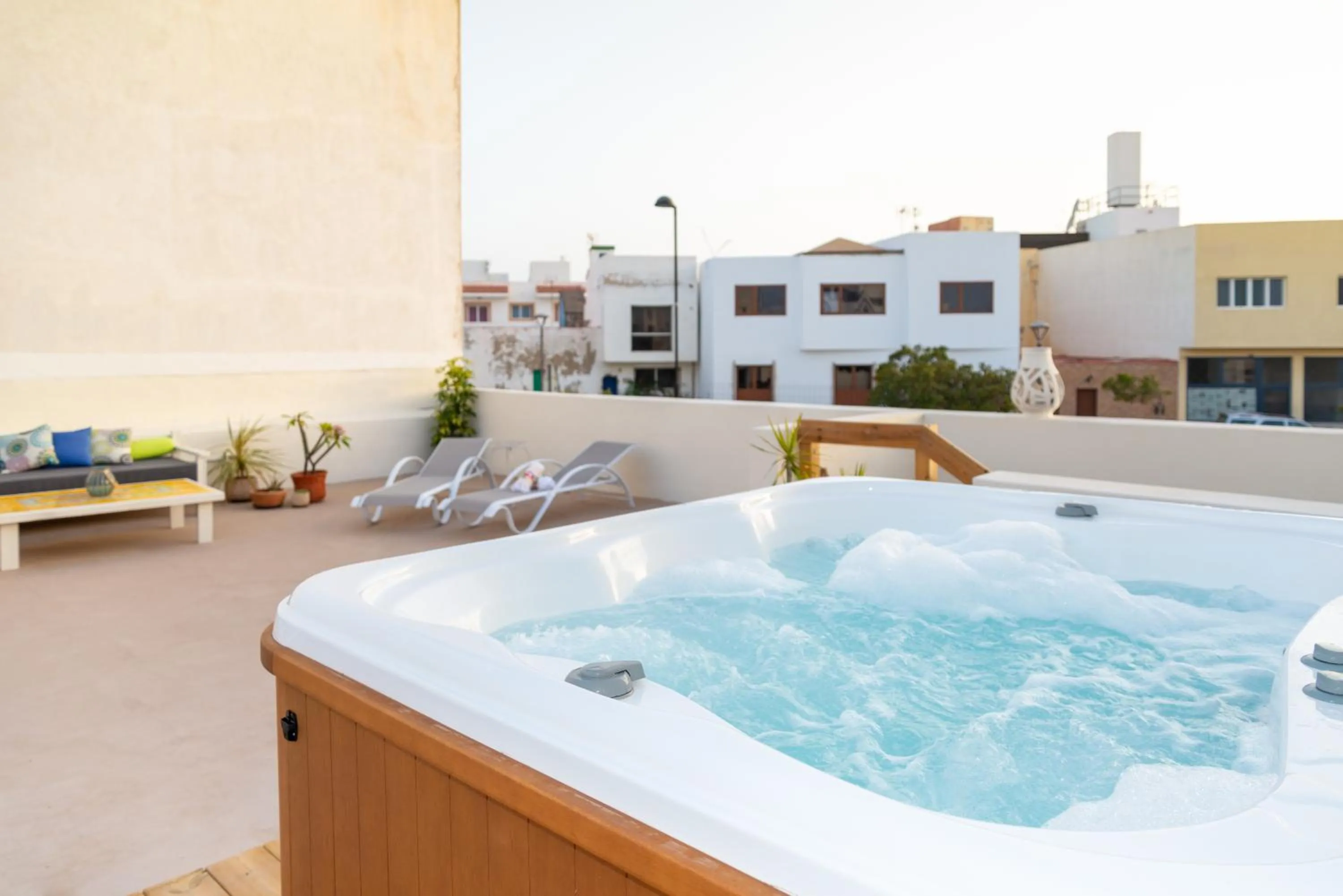 Balcony/Terrace in El Hotelito del Cotillo - Adults Only