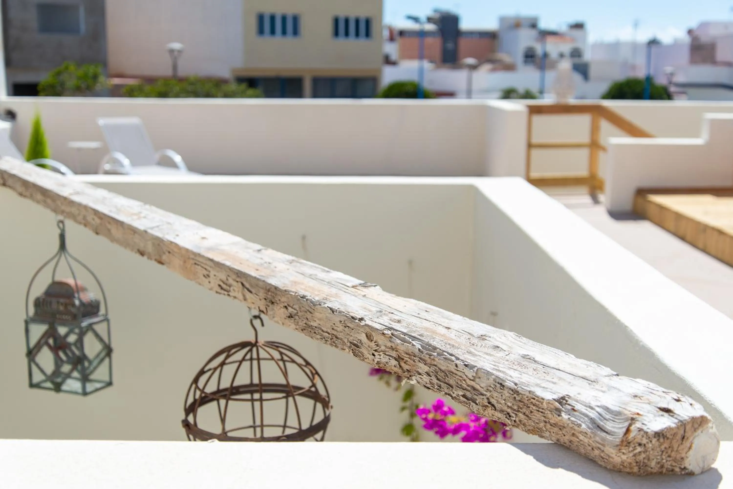 Balcony/Terrace in El Hotelito del Cotillo - Adults Only