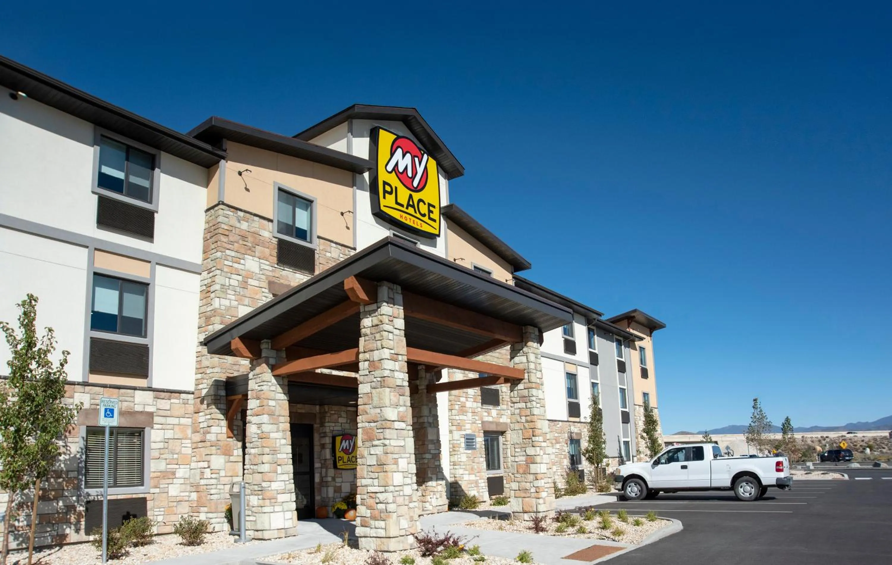 Property building in My Place Hotel-Carson City, NV