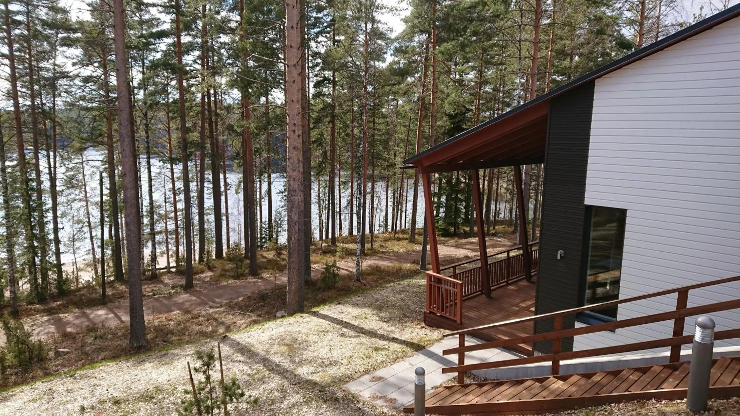 Facade/entrance in Imatran Kylpylä Spa Apartments