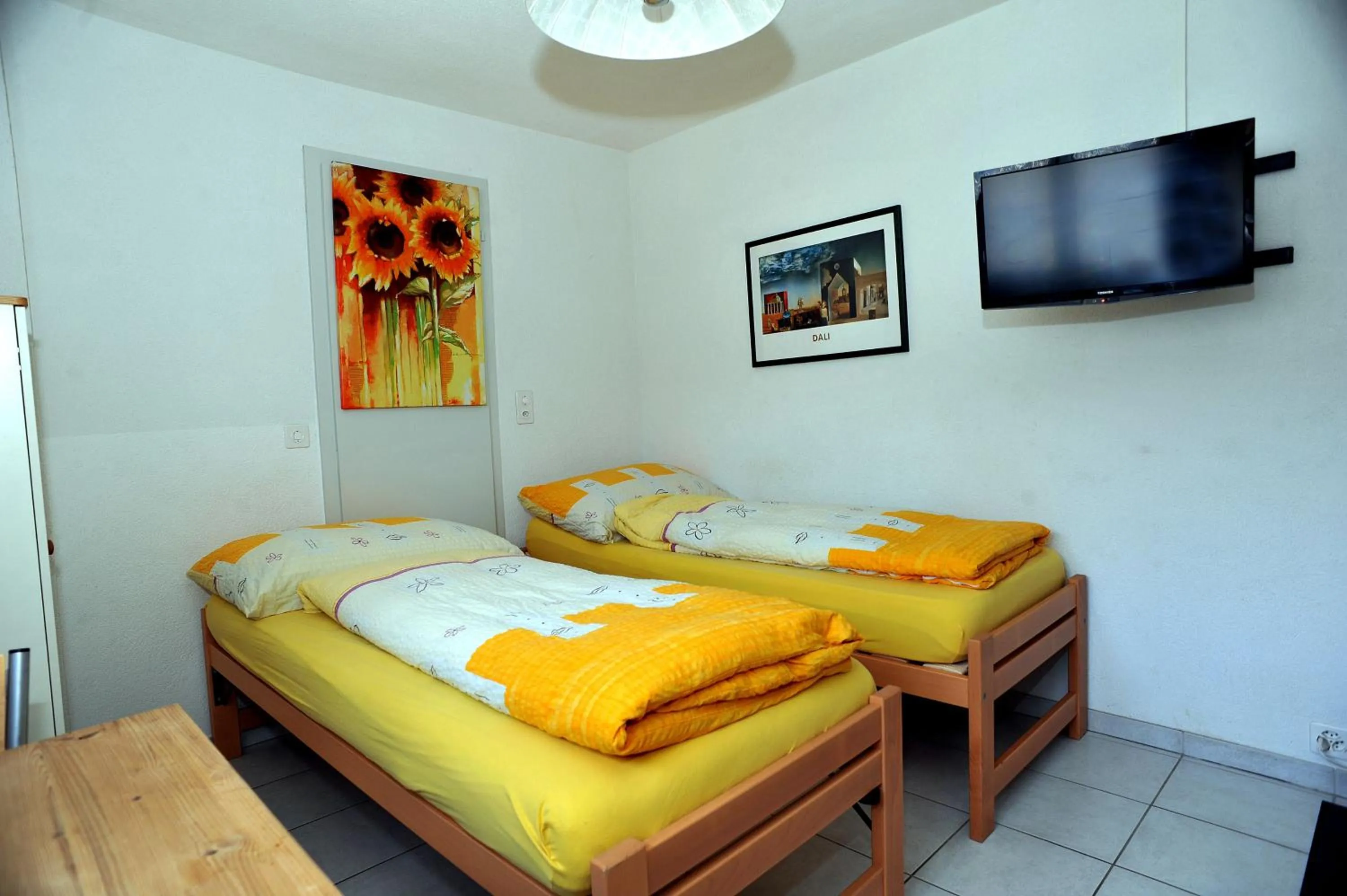 Bed in Niros Bed & Breakfast