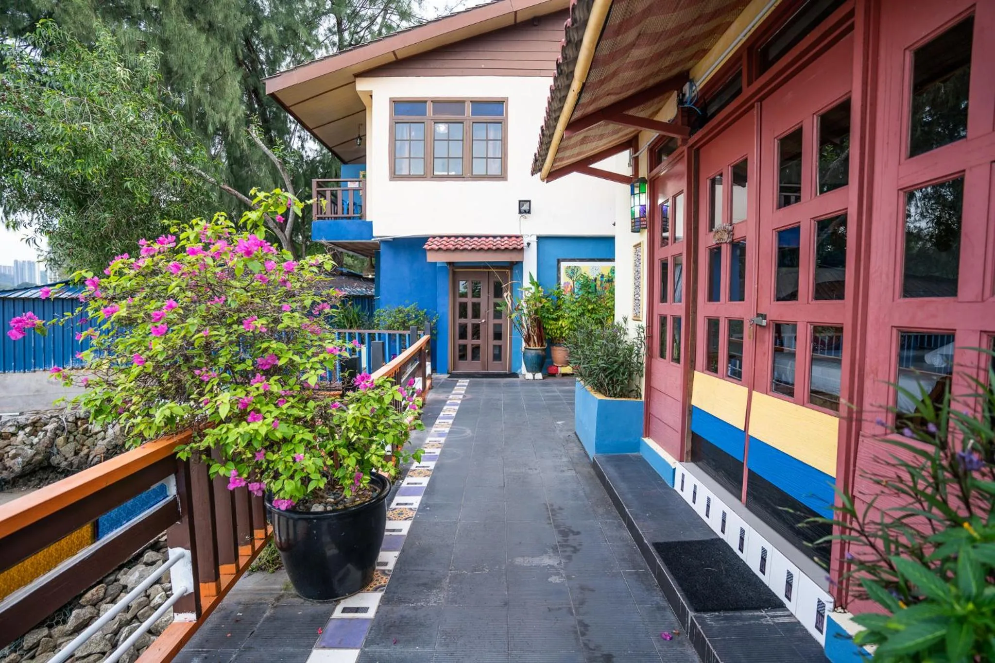 Facade/entrance in Lost Paradise Resort