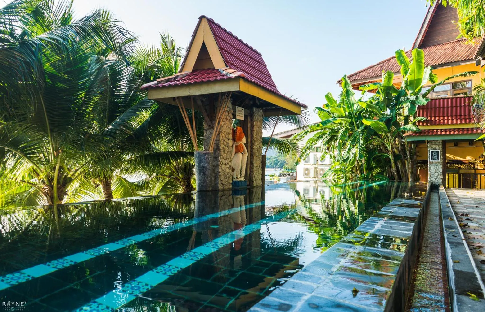 Swimming pool in Lost Paradise Resort