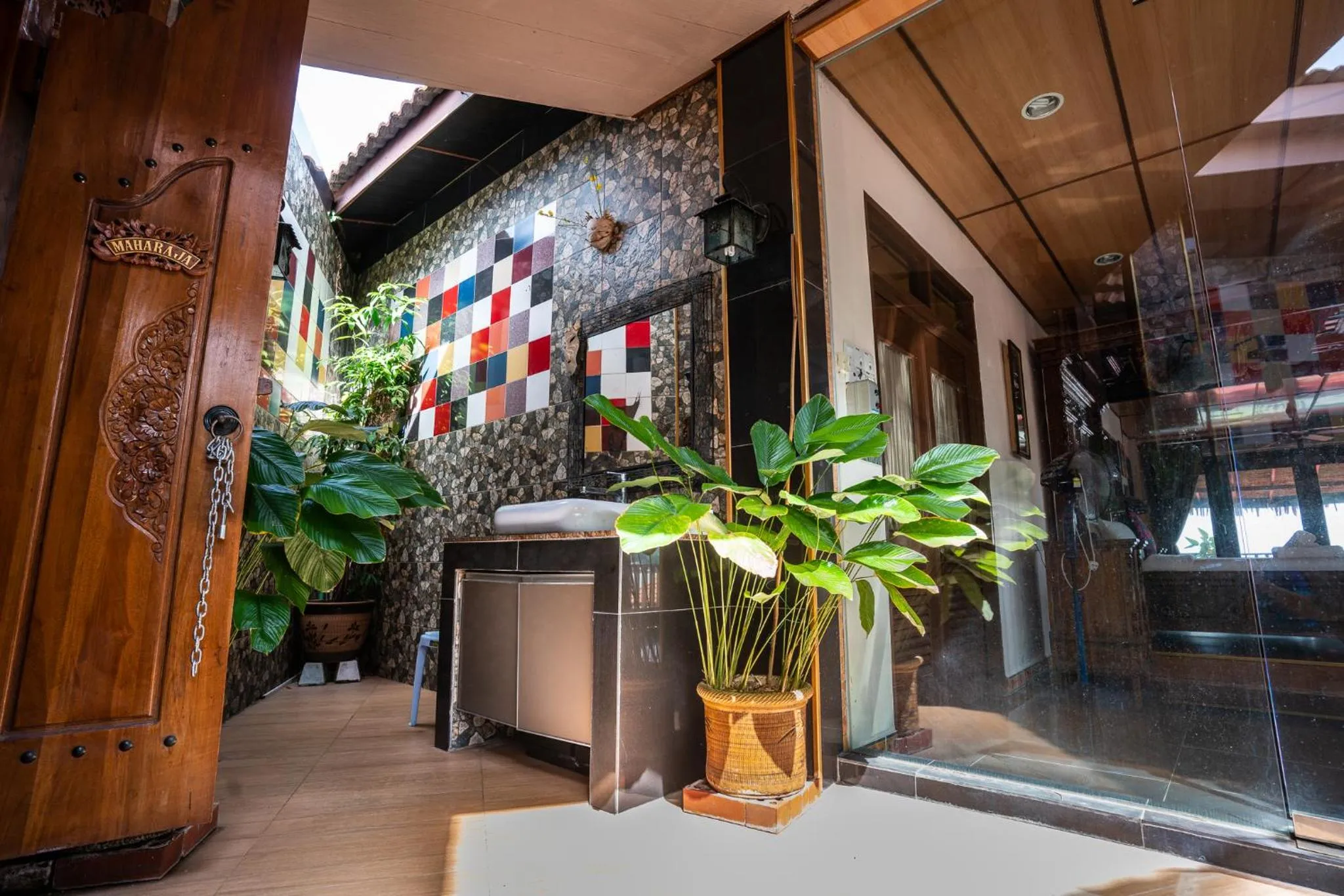 Facade/entrance in Lost Paradise Resort