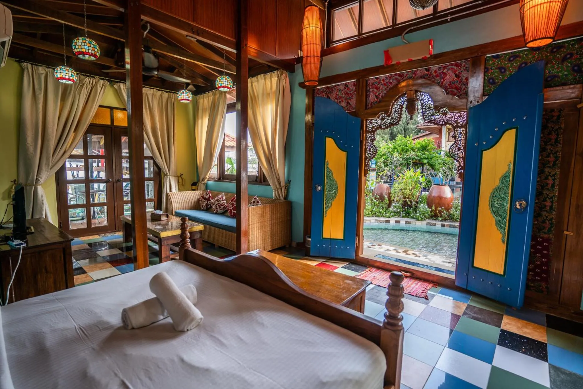 Photo of the whole room, Bed in Lost Paradise Resort
