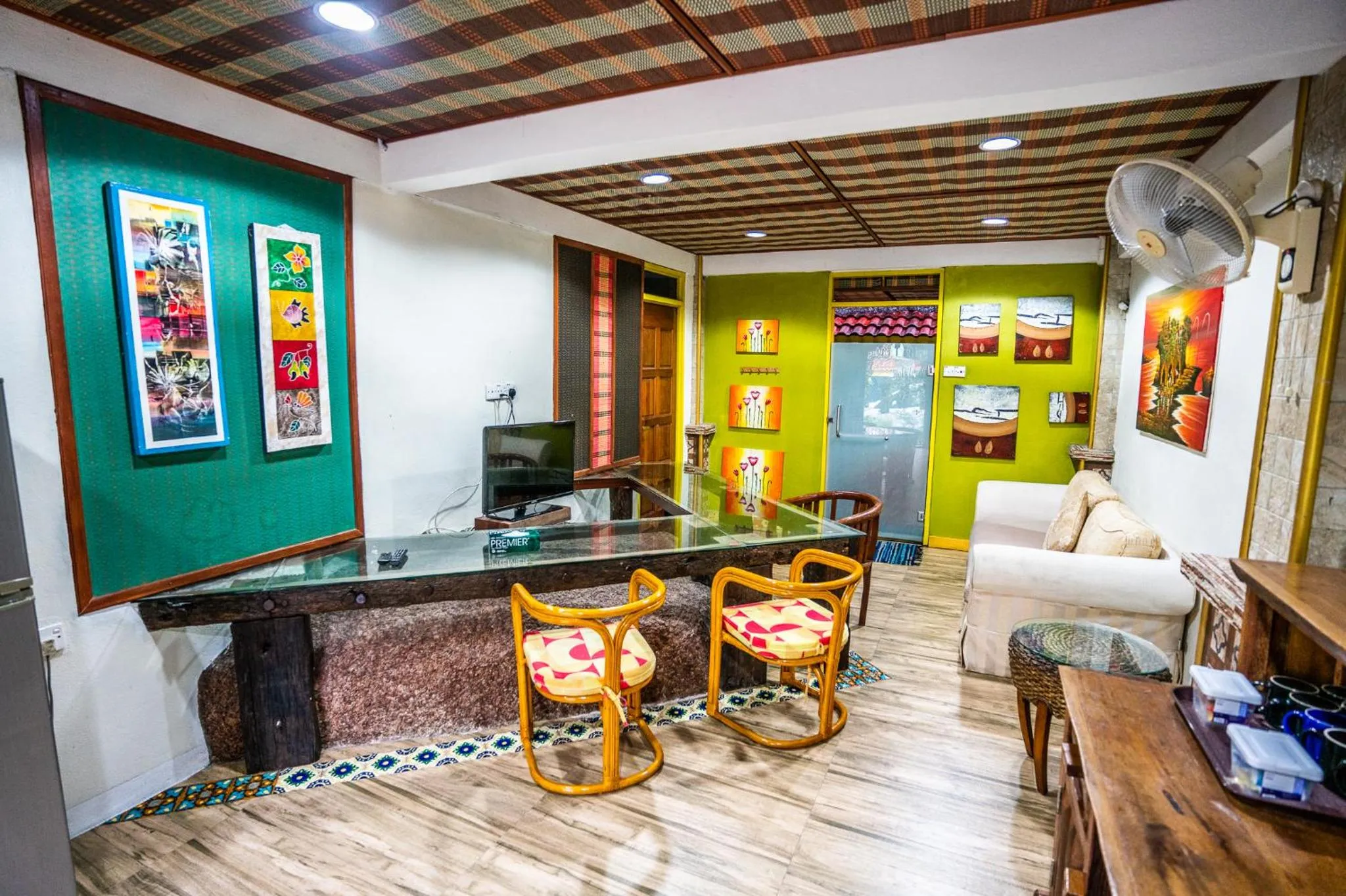 Living room in Lost Paradise Resort