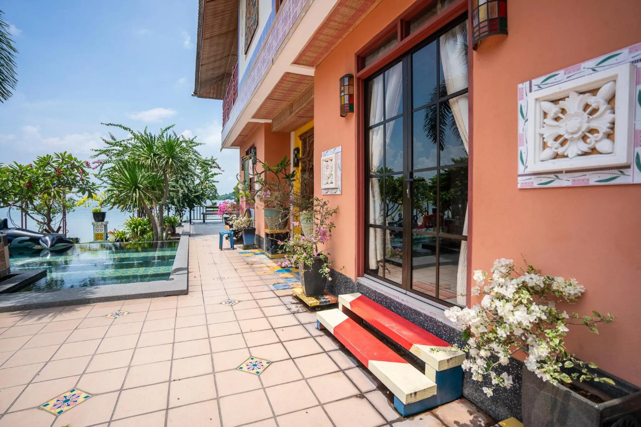 Patio in Lost Paradise Resort