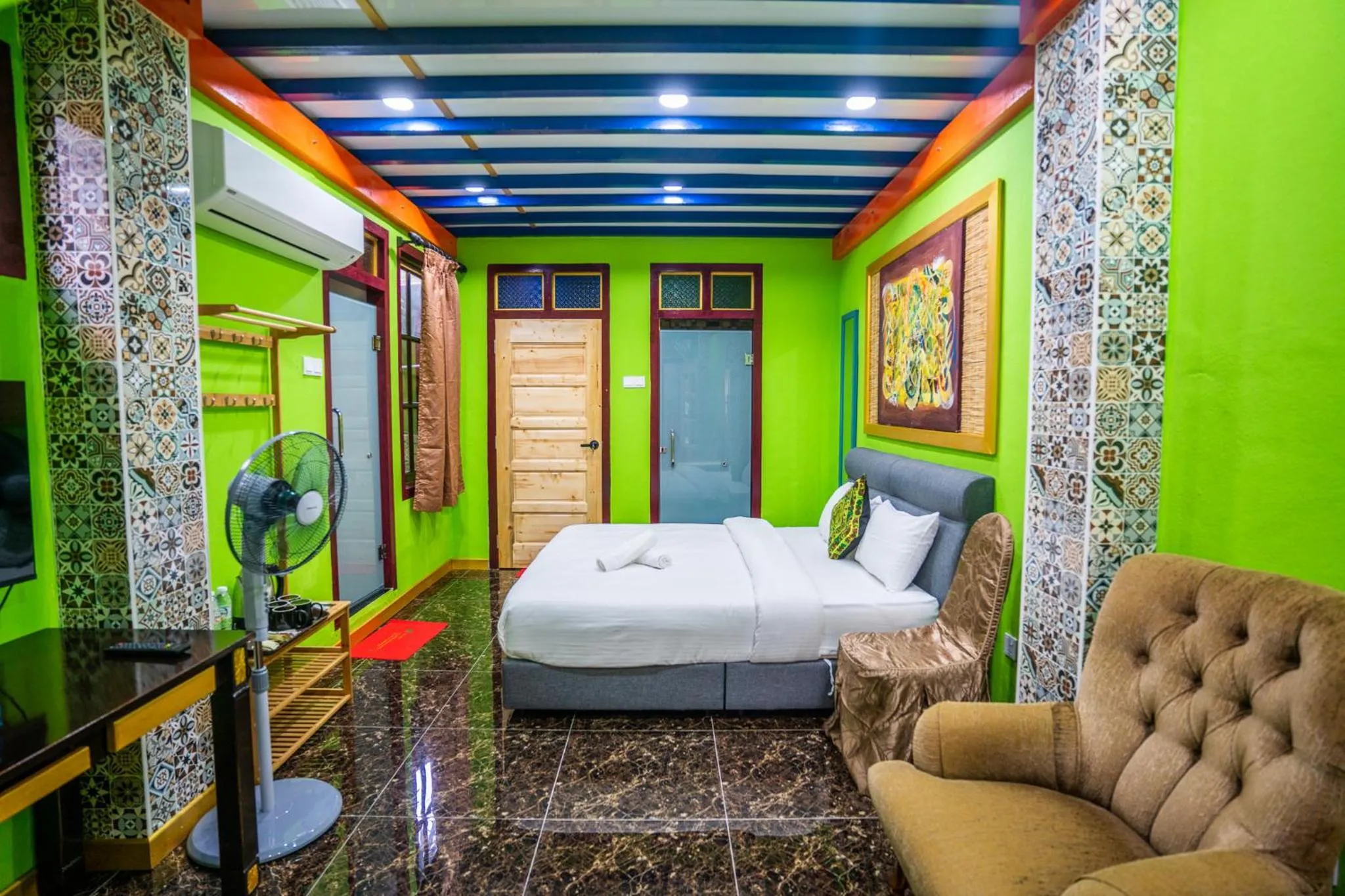 Bed in Lost Paradise Resort