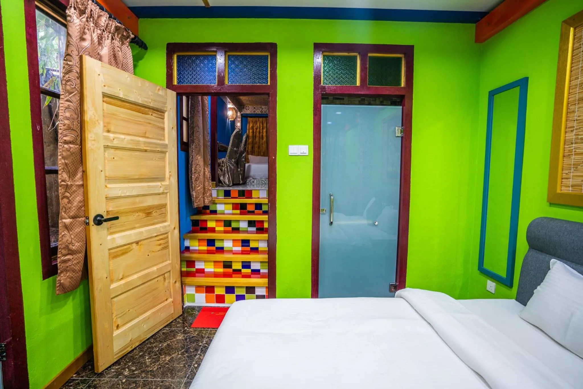 Bed in Lost Paradise Resort