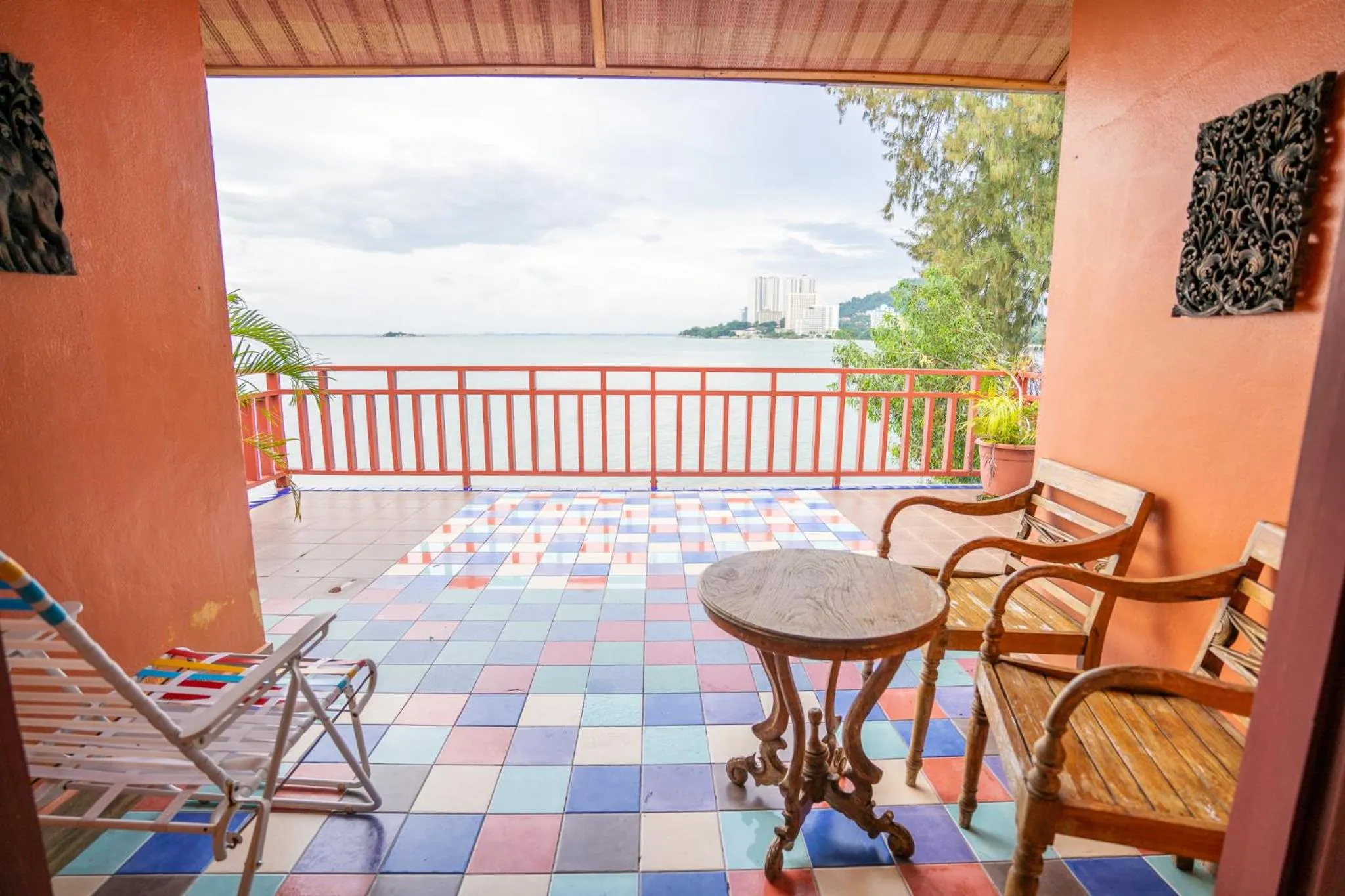 Patio in Lost Paradise Resort