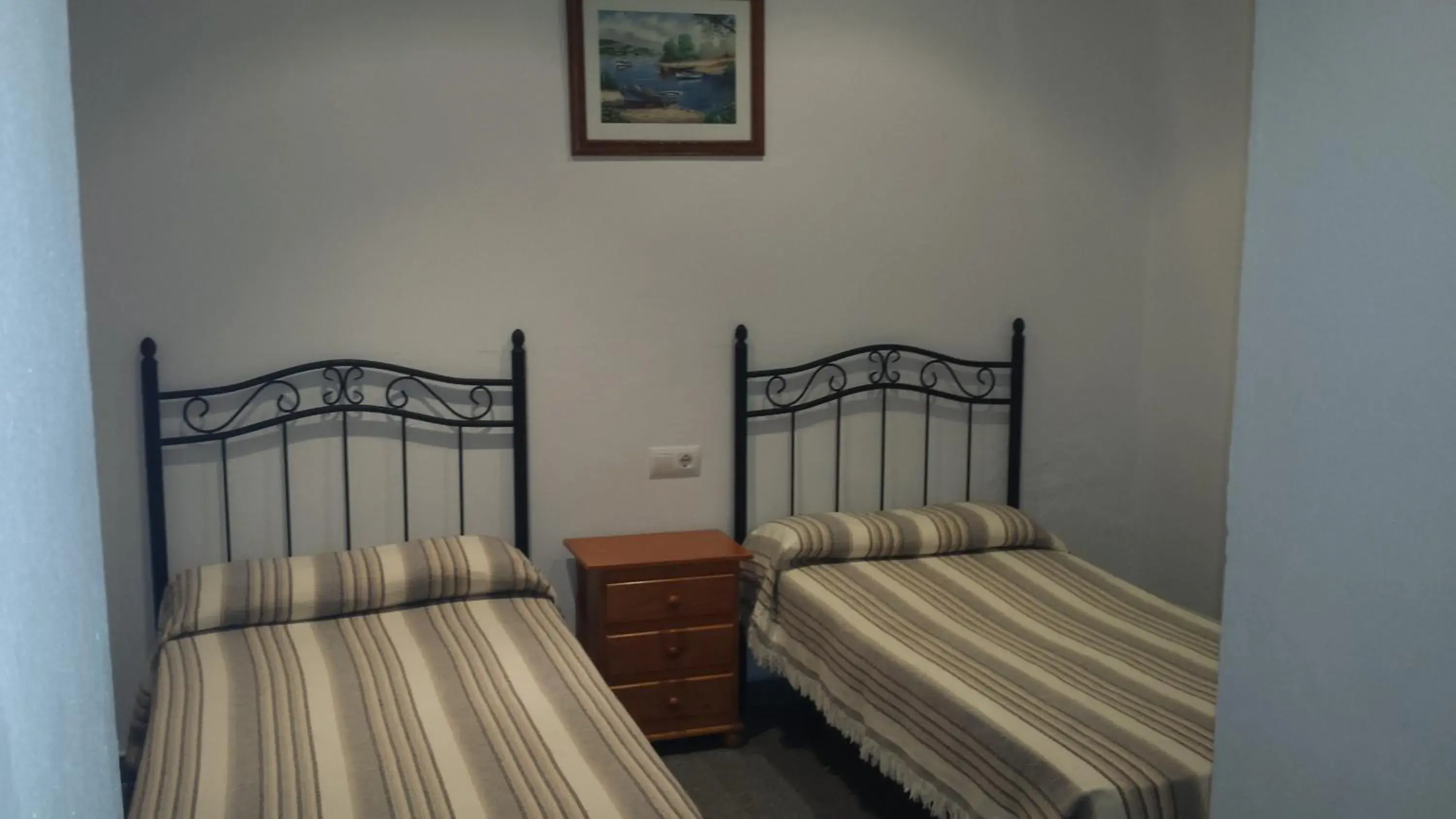 Twin Room in Hostal Cuesta de Belén Twin Room in Hostal Cuesta de Belén