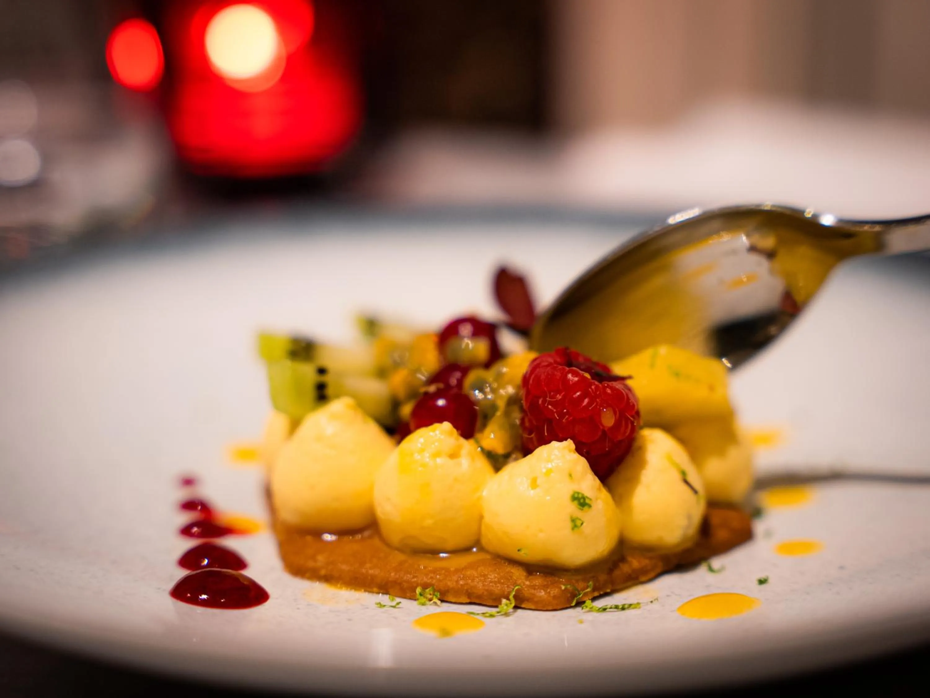 Dinner in Château de Candie