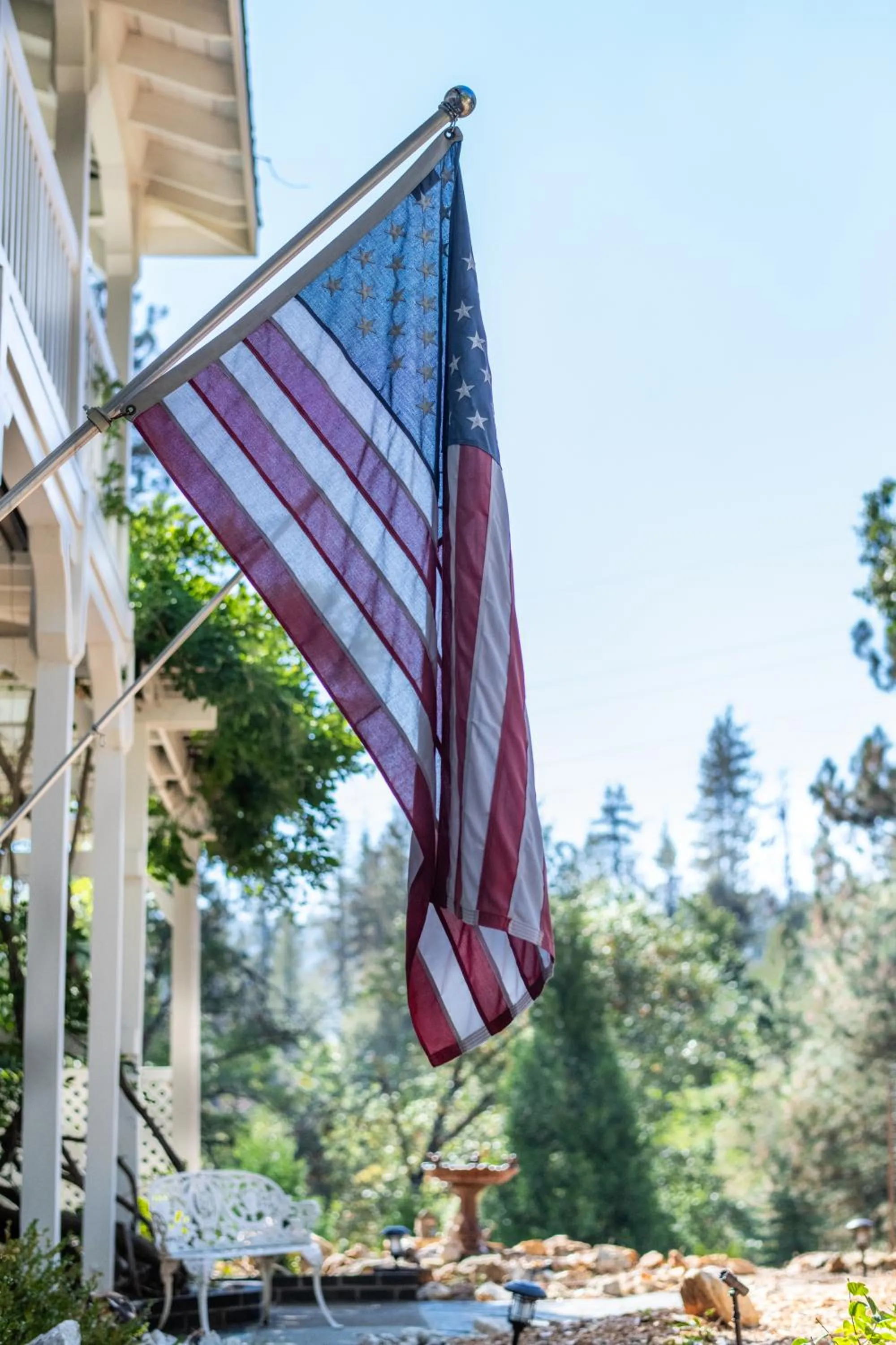 Decorative detail in Inn at Sugar Pine Ranch